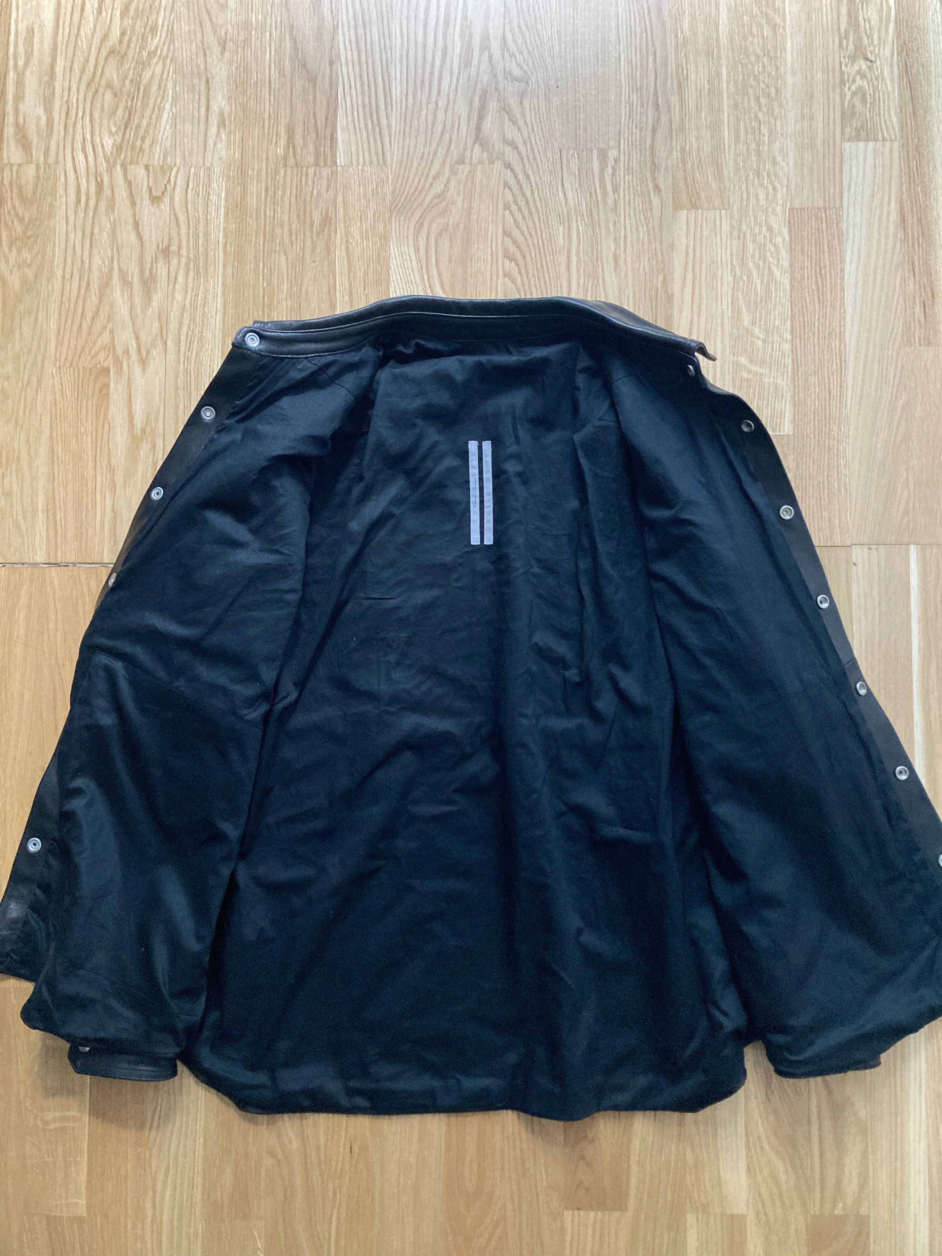 F/W 25 "CONCORDIANS" Lamb Leather Shirt Jacket Rick Owens IT54/L