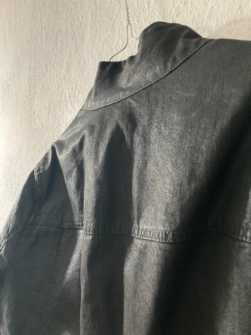 F/W 15 "SPHINX" Waxed Padded Slave Jacket Rick Owens