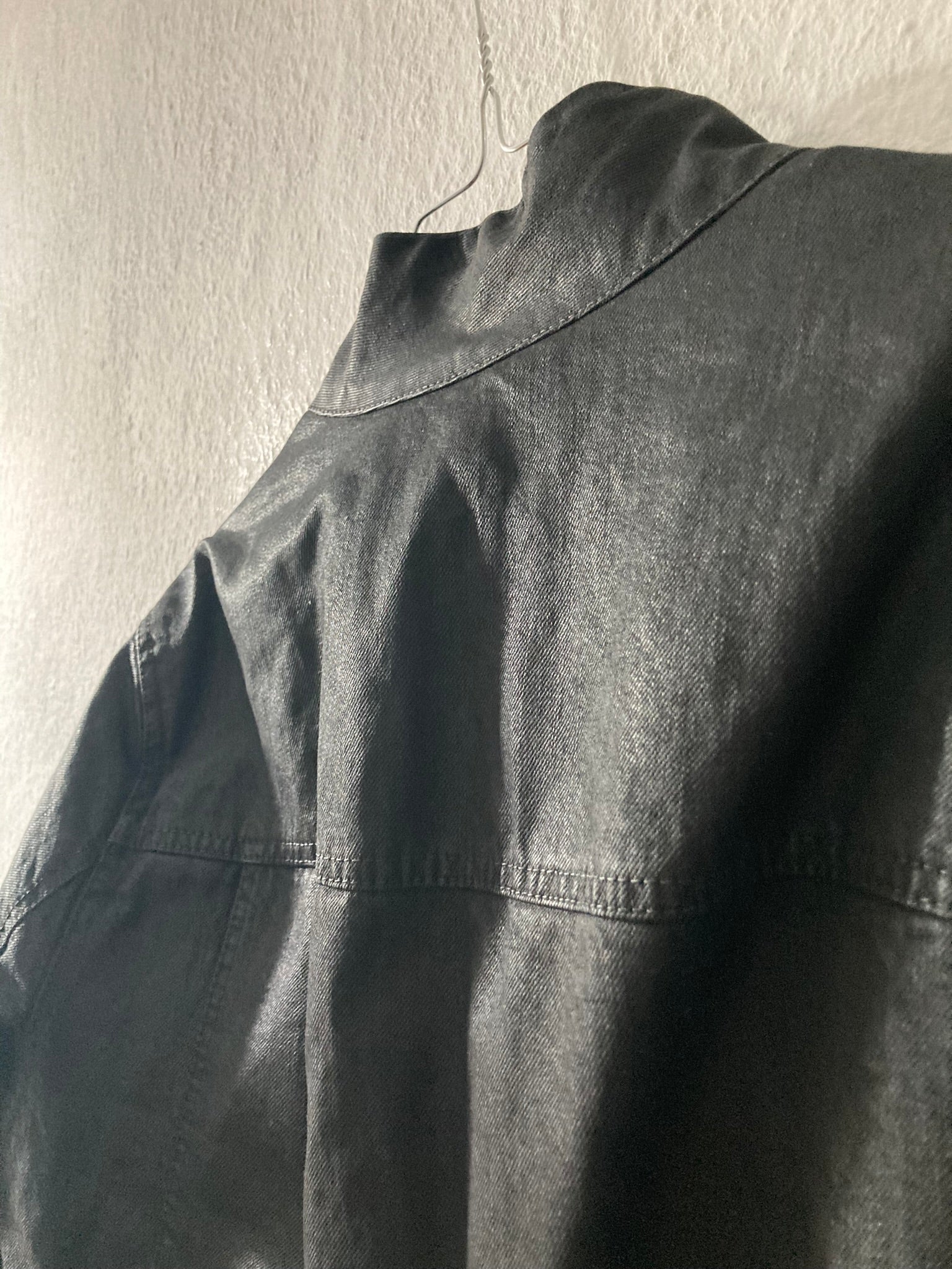 F/W 15 "SPHINX" Waxed Padded Slave Jacket Rick Owens
