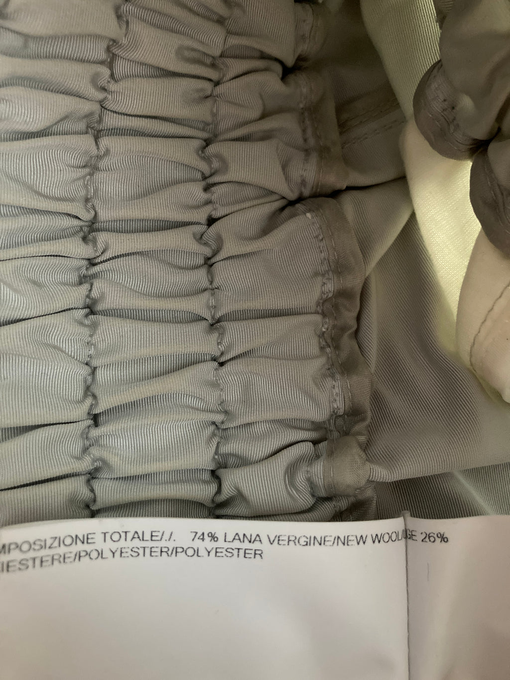 S/S 19 "BABEL" Runway Sample Wool & Polyester Boxing Shorts