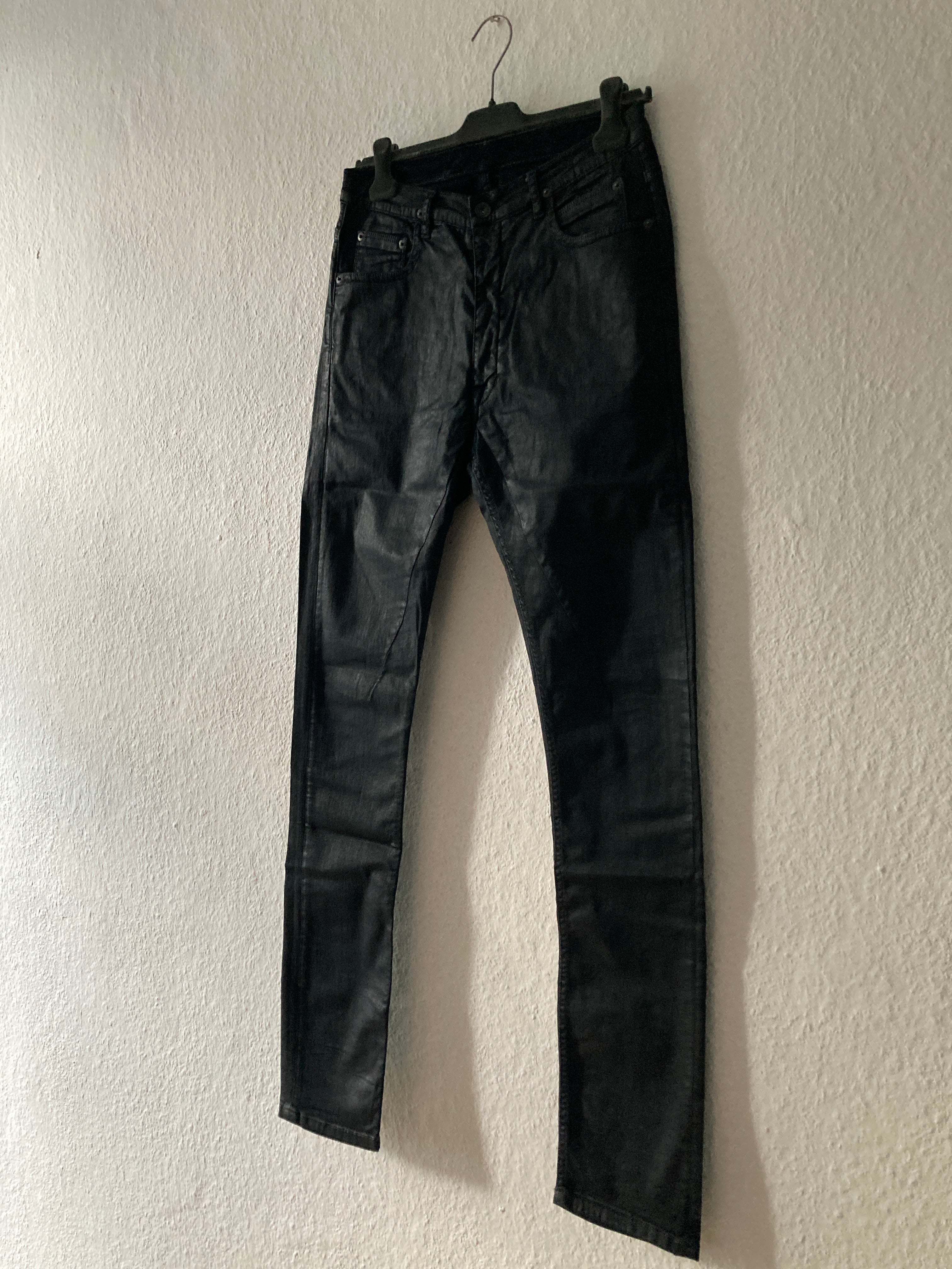 S/S 16 „CYCLOPS“ Waxed Torrence Cut Denim Jeans Rick Owens