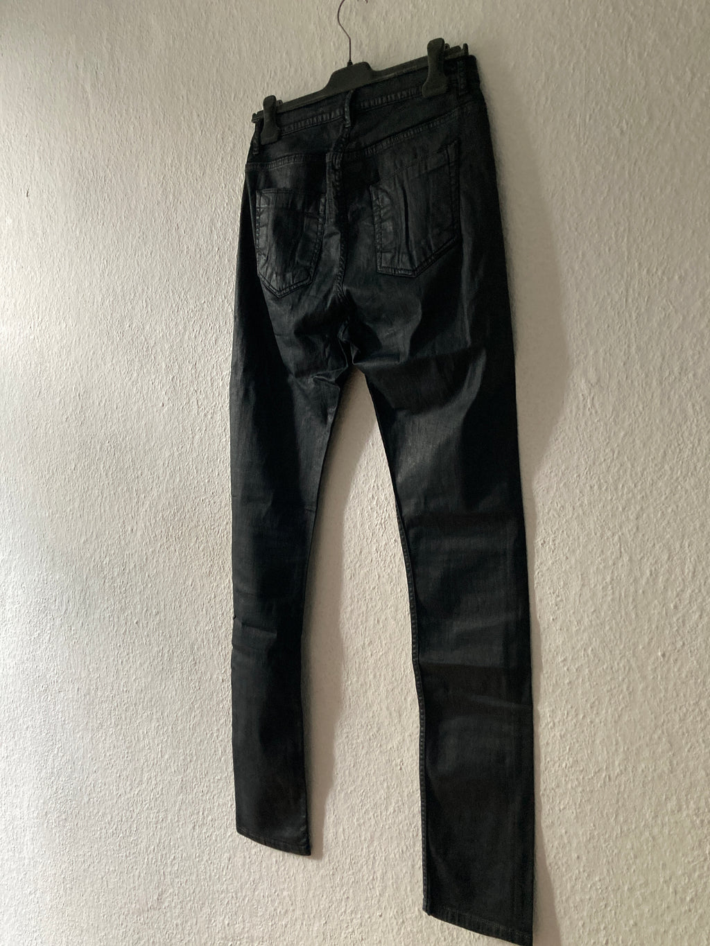 S/S 16 „CYCLOPS“ Waxed Torrence Cut Denim Jeans Rick Owens