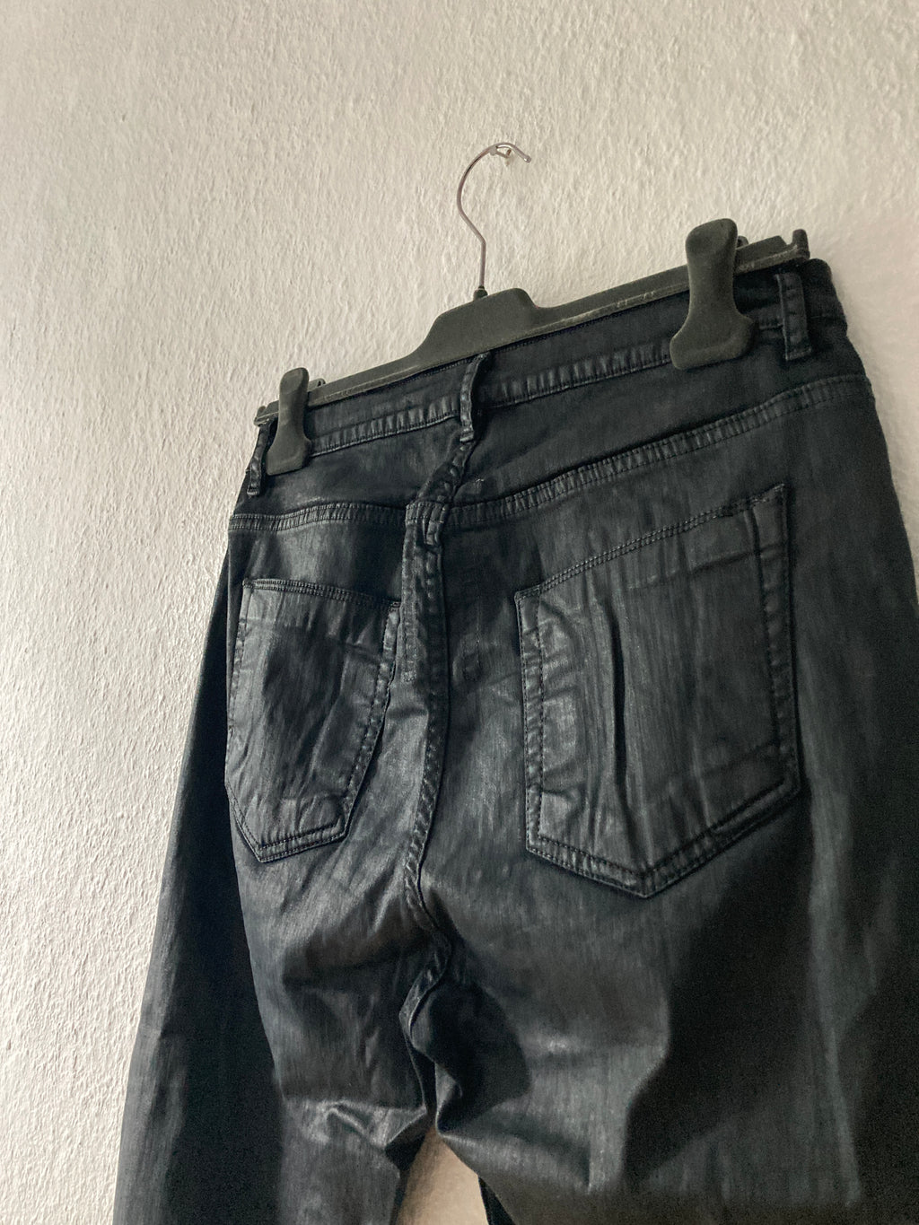 S/S 16 „CYCLOPS“ Waxed Torrence Cut Denim Jeans Rick Owens