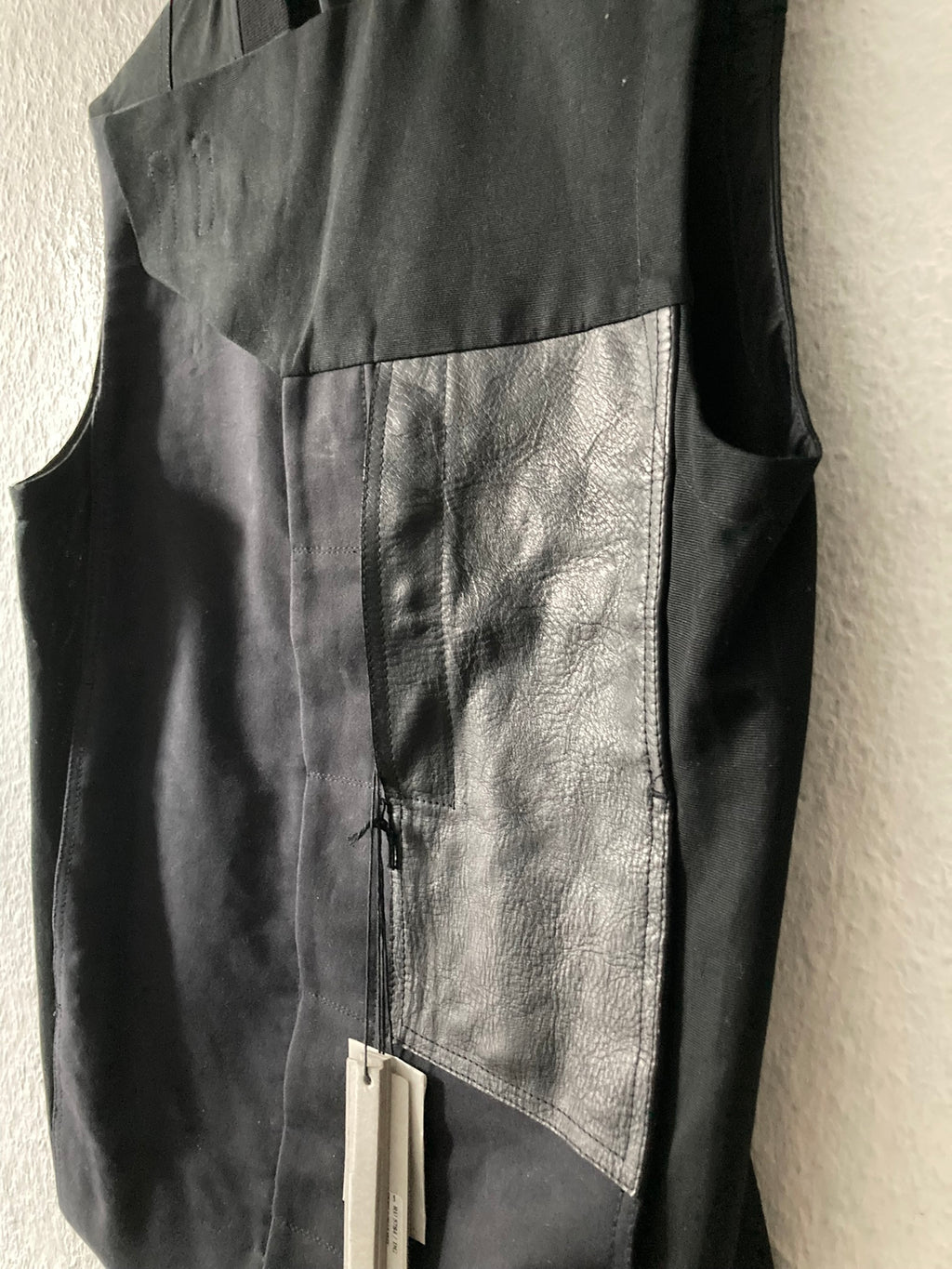 S/S 13 „ISLAND“ Runway Leather Pocket Vest