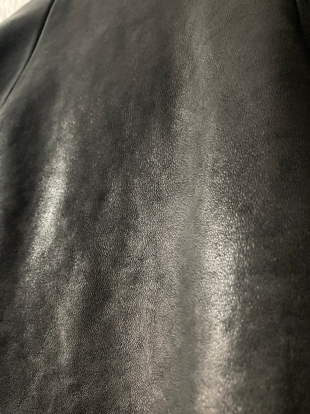 F/W 12 "MOUNTAIN" Runway Horse Leather Moleskin Worker Jacket in Black