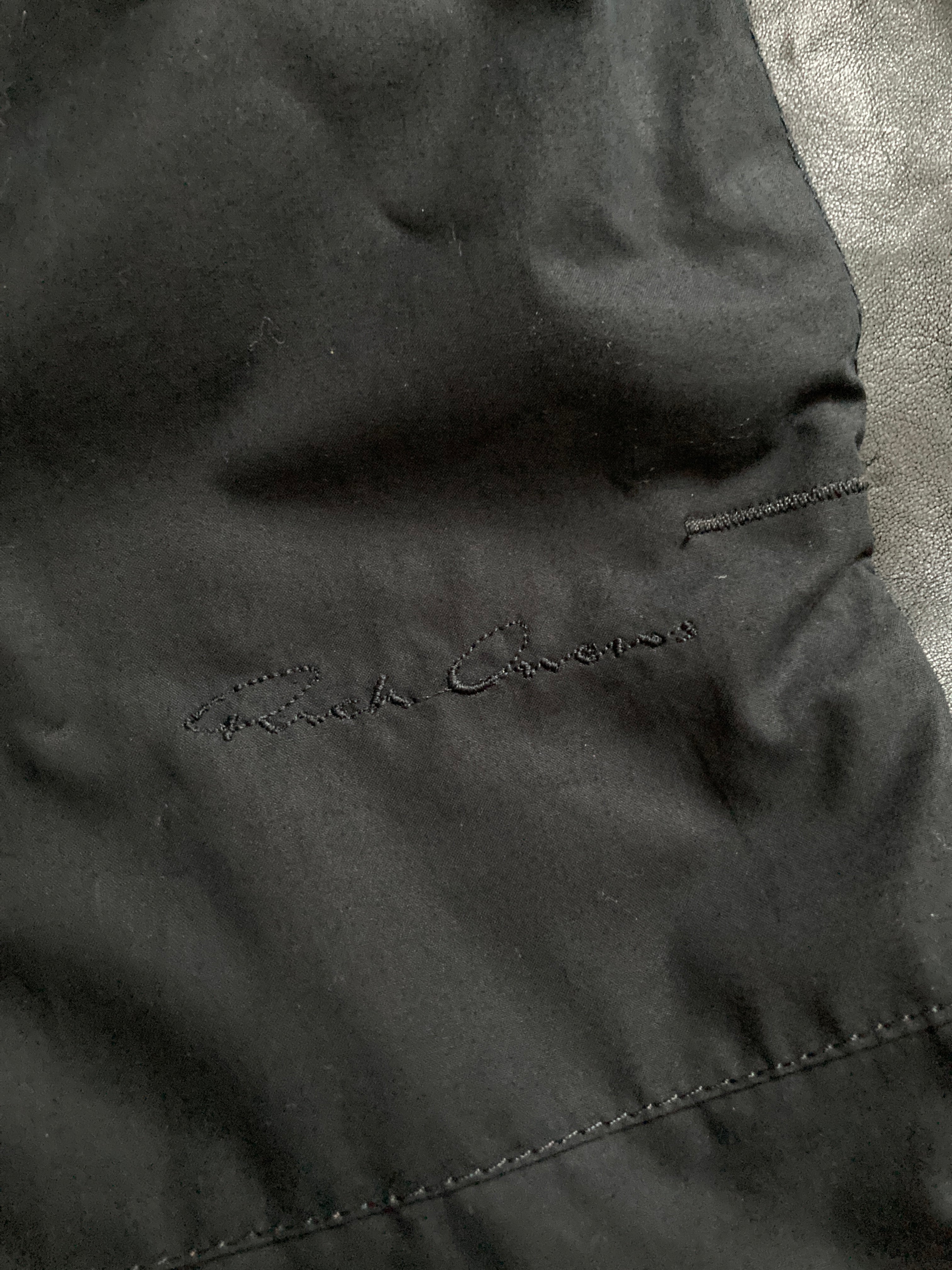 F/W 12 "MOUNTAIN" Runway Horse Leather Moleskin Worker Jacket in Black