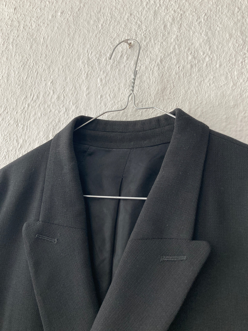 F/W 16 "MASTODON" JMF Cropped Double-Breasted Wool Blazer 48