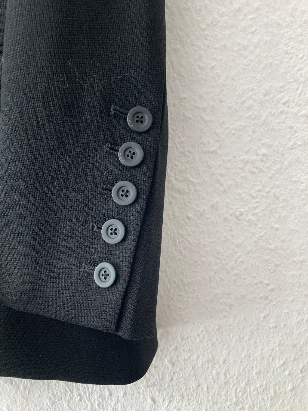 F/W 16 "MASTODON" JMF Cropped Double-Breasted Wool Blazer 48