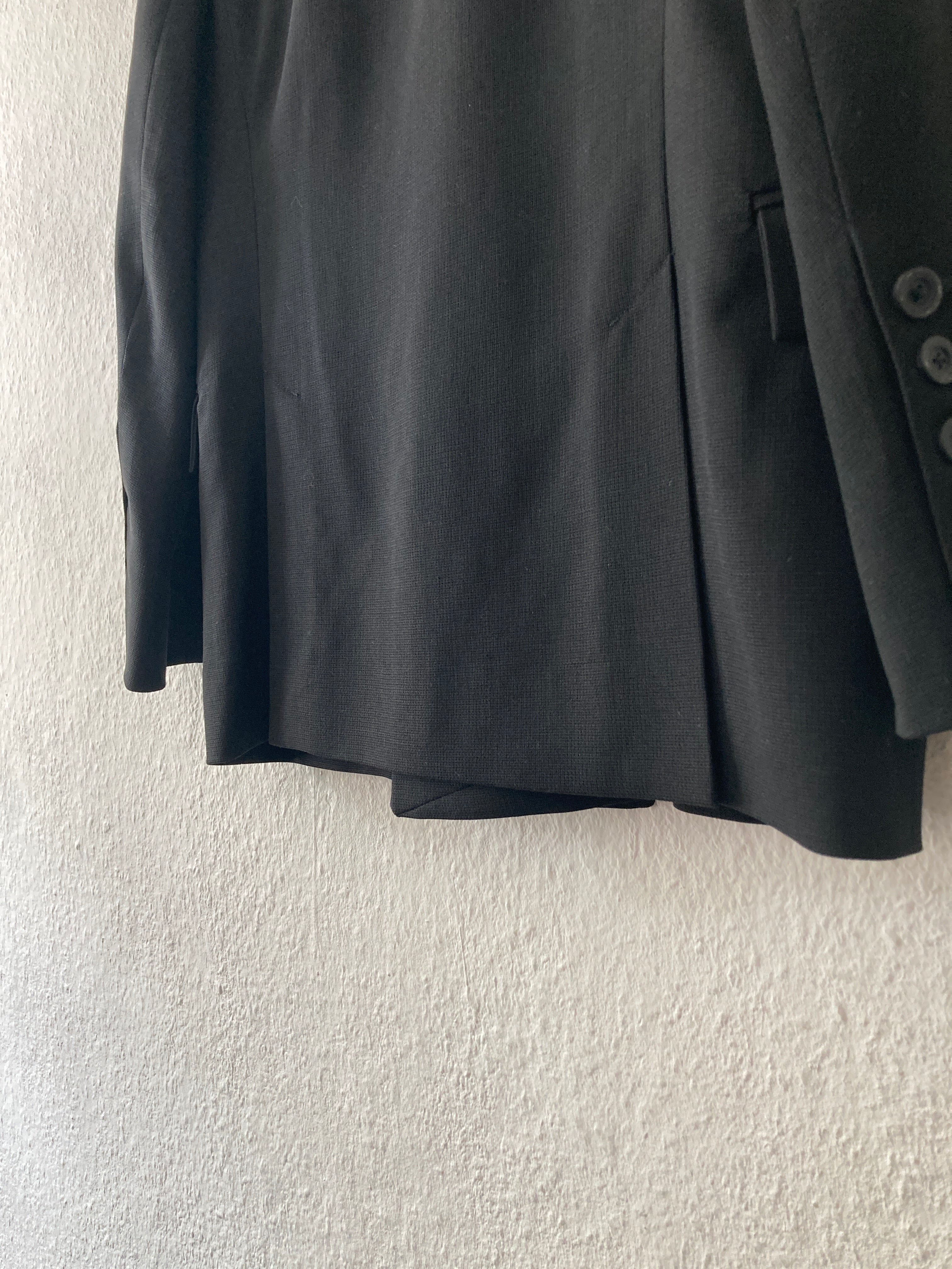 F/W 16 "MASTODON" JMF Cropped Double-Breasted Wool Blazer 48