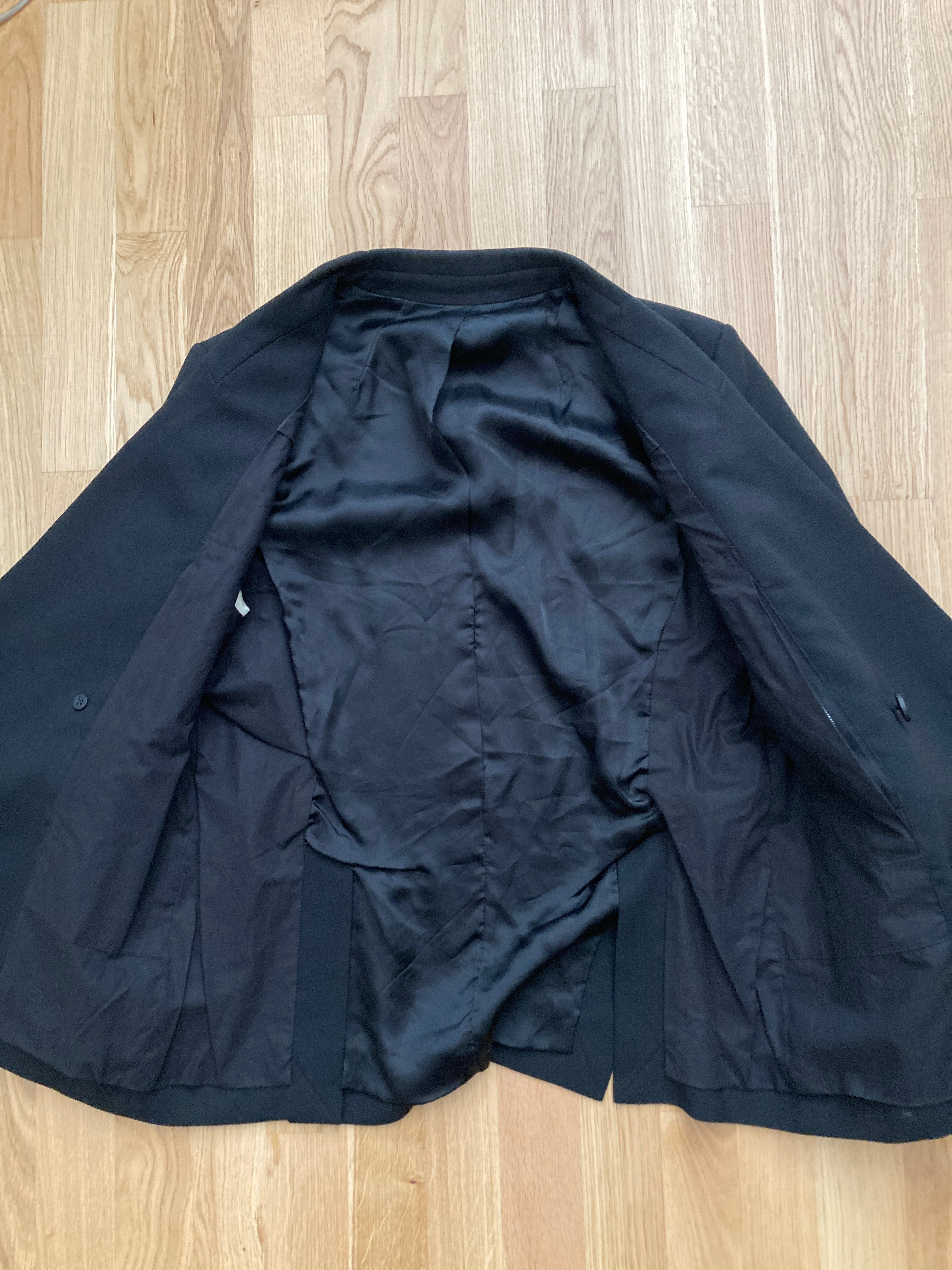 F/W 16 "MASTODON" JMF Cropped Double-Breasted Wool Blazer 48