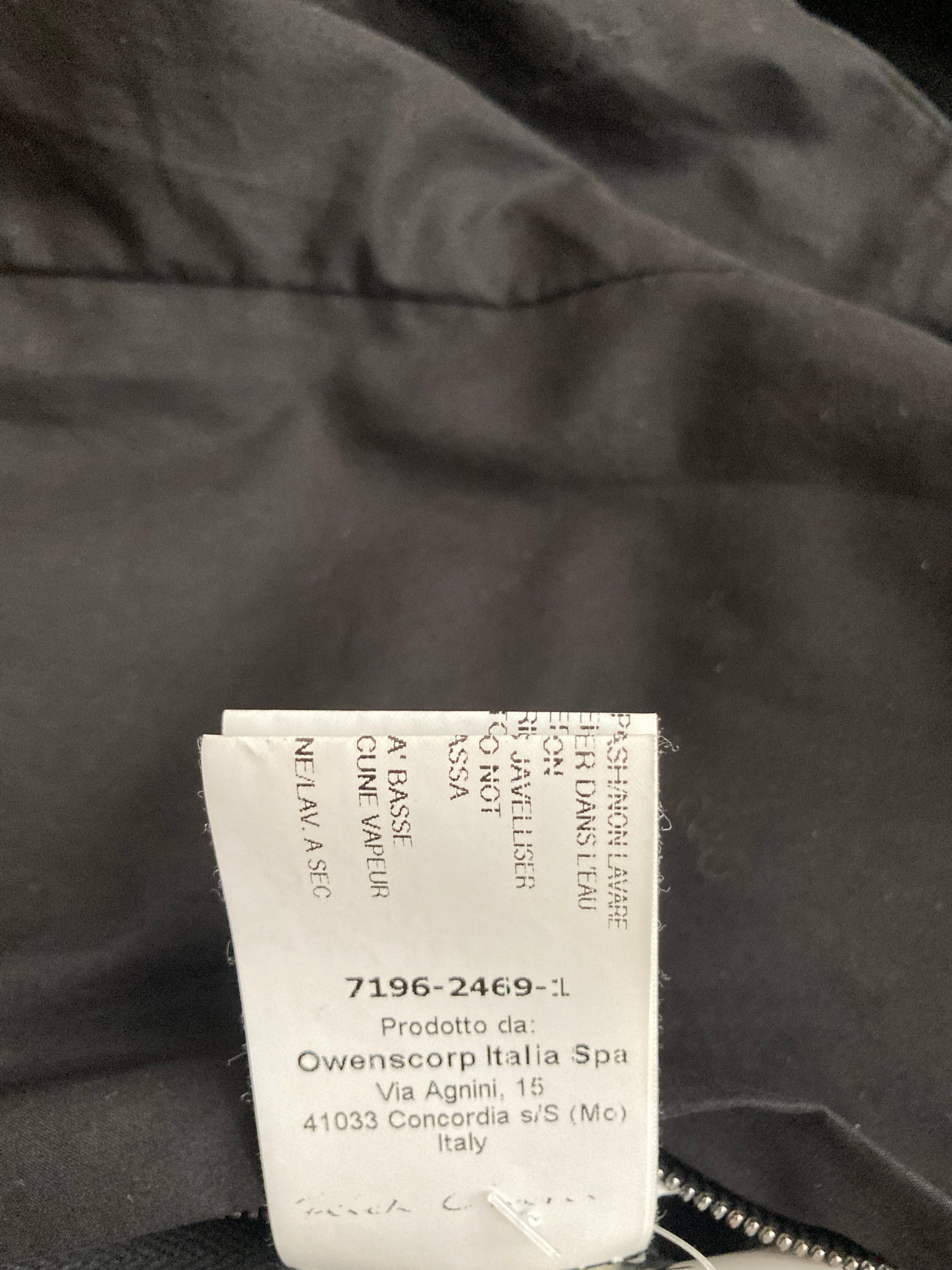 F/W 16 "MASTODON" JMF Cropped Double-Breasted Wool Blazer 48