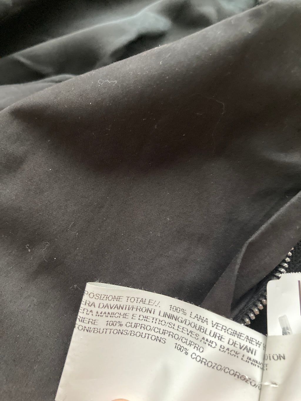 F/W 16 "MASTODON" JMF Cropped Double-Breasted Wool Blazer 48