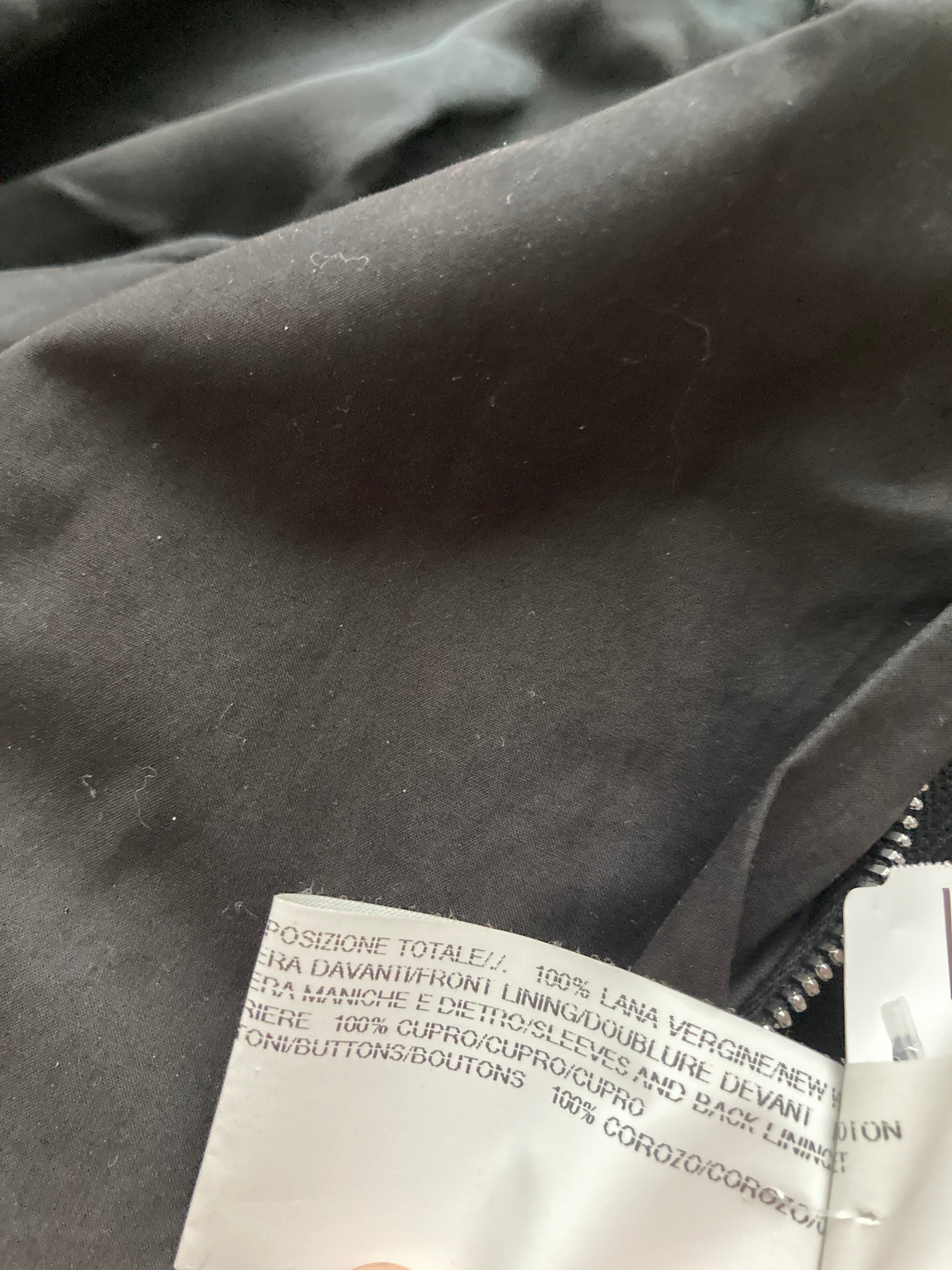 F/W 16 "MASTODON" JMF Cropped Double-Breasted Wool Blazer 48