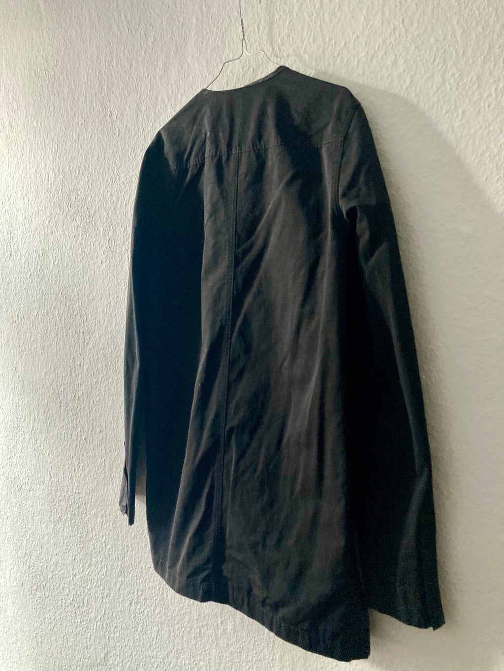 S/S 14 "Vicious" Runway Long Leather Detail Jacket