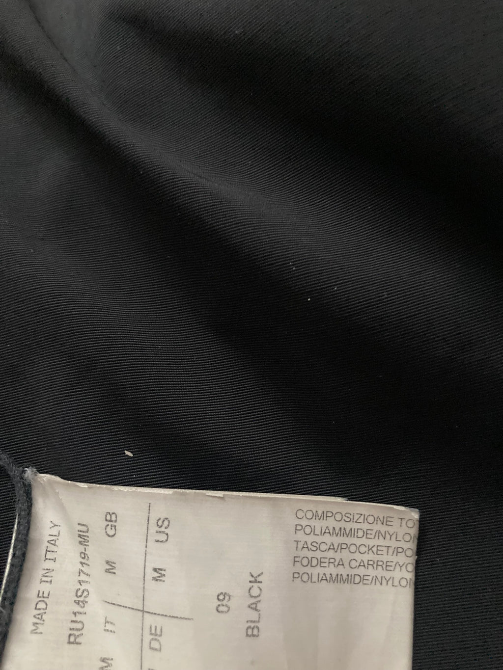 S/S 14 "Vicious" Runway Long Leather Detail Jacket