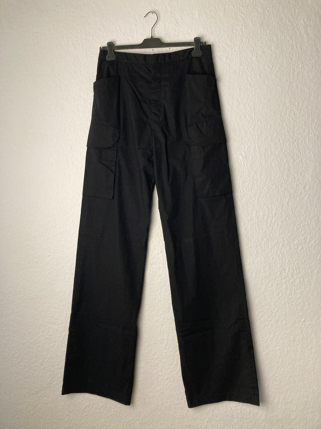 Runway S/S 17 "WALRUS" Wide Leg Cargo Cotton Poplin Pants