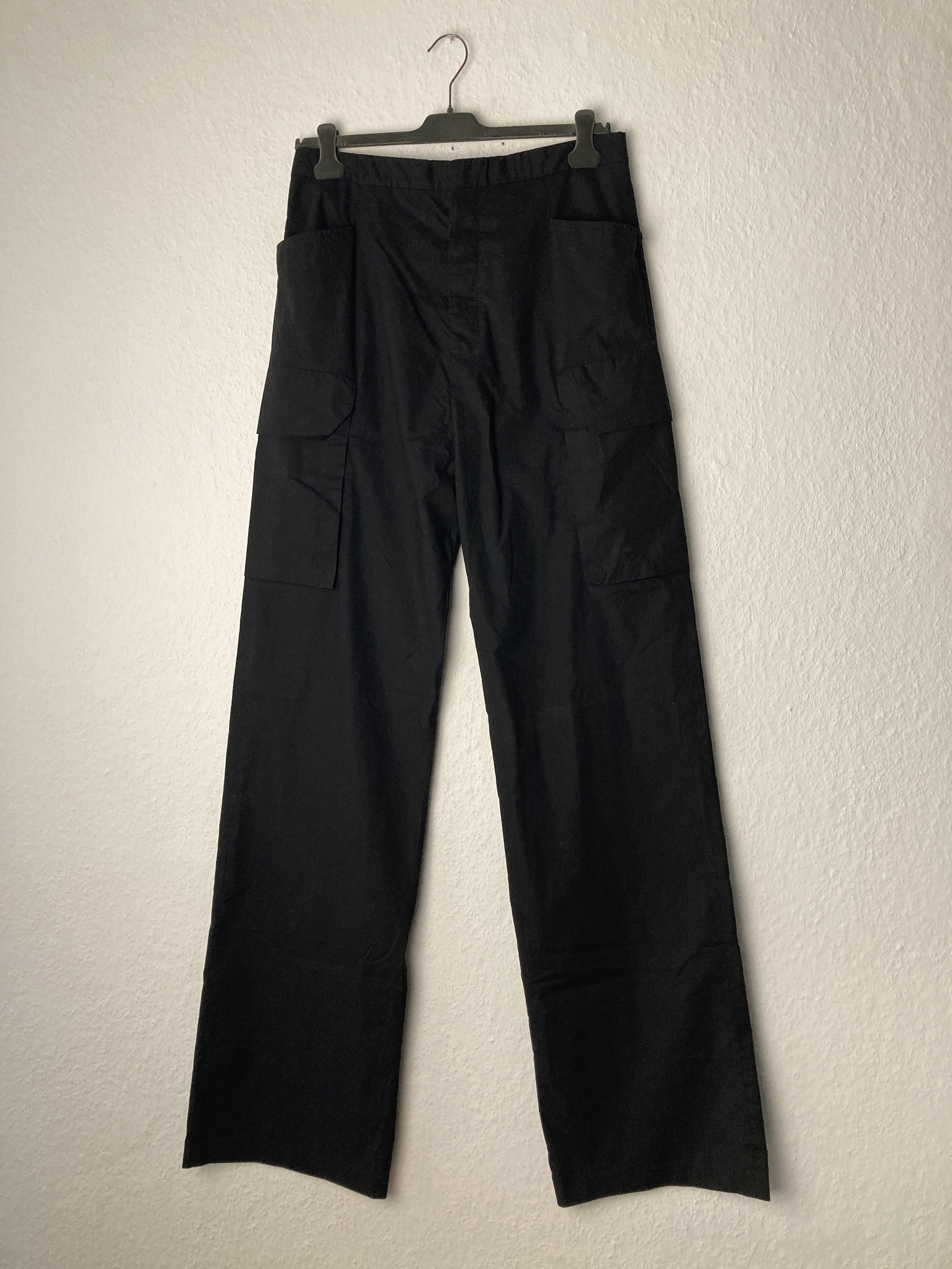 Runway S/S 17 "WALRUS" Wide Leg Cargo Cotton Poplin Pants