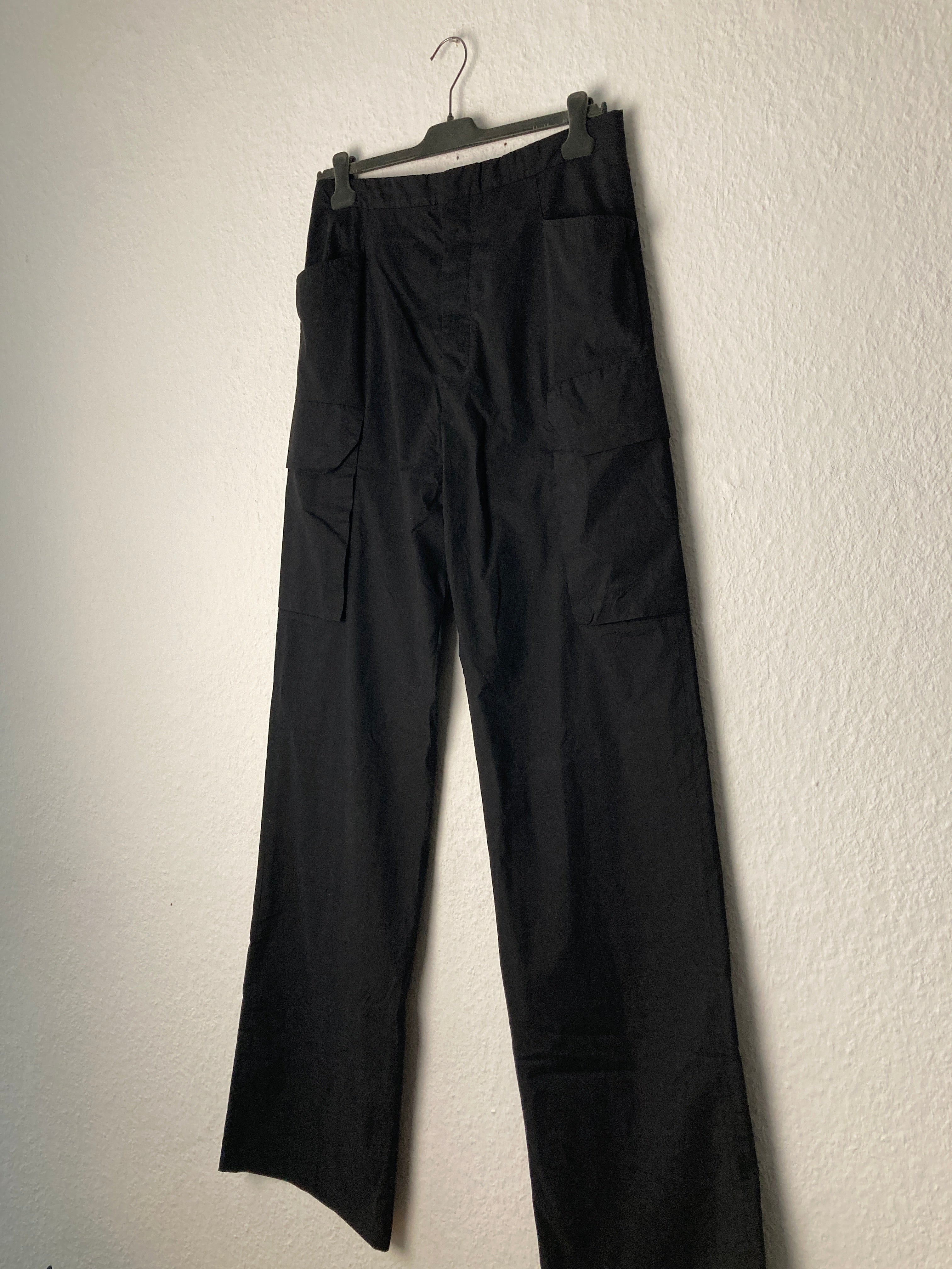 Runway S/S 17 "WALRUS" Wide Leg Cargo Cotton Poplin Pants