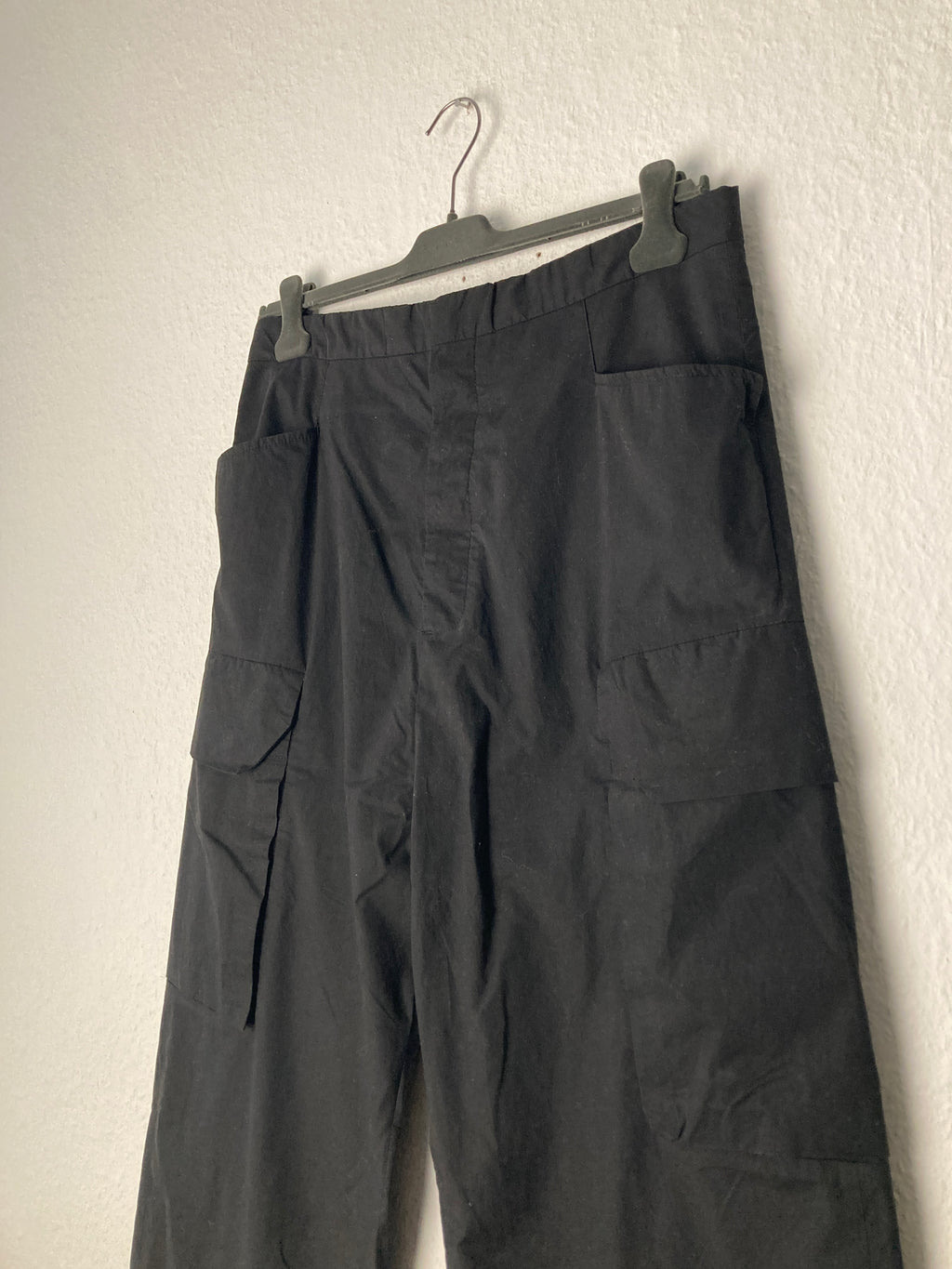 Runway S/S 17 "WALRUS" Wide Leg Cargo Cotton Poplin Pants