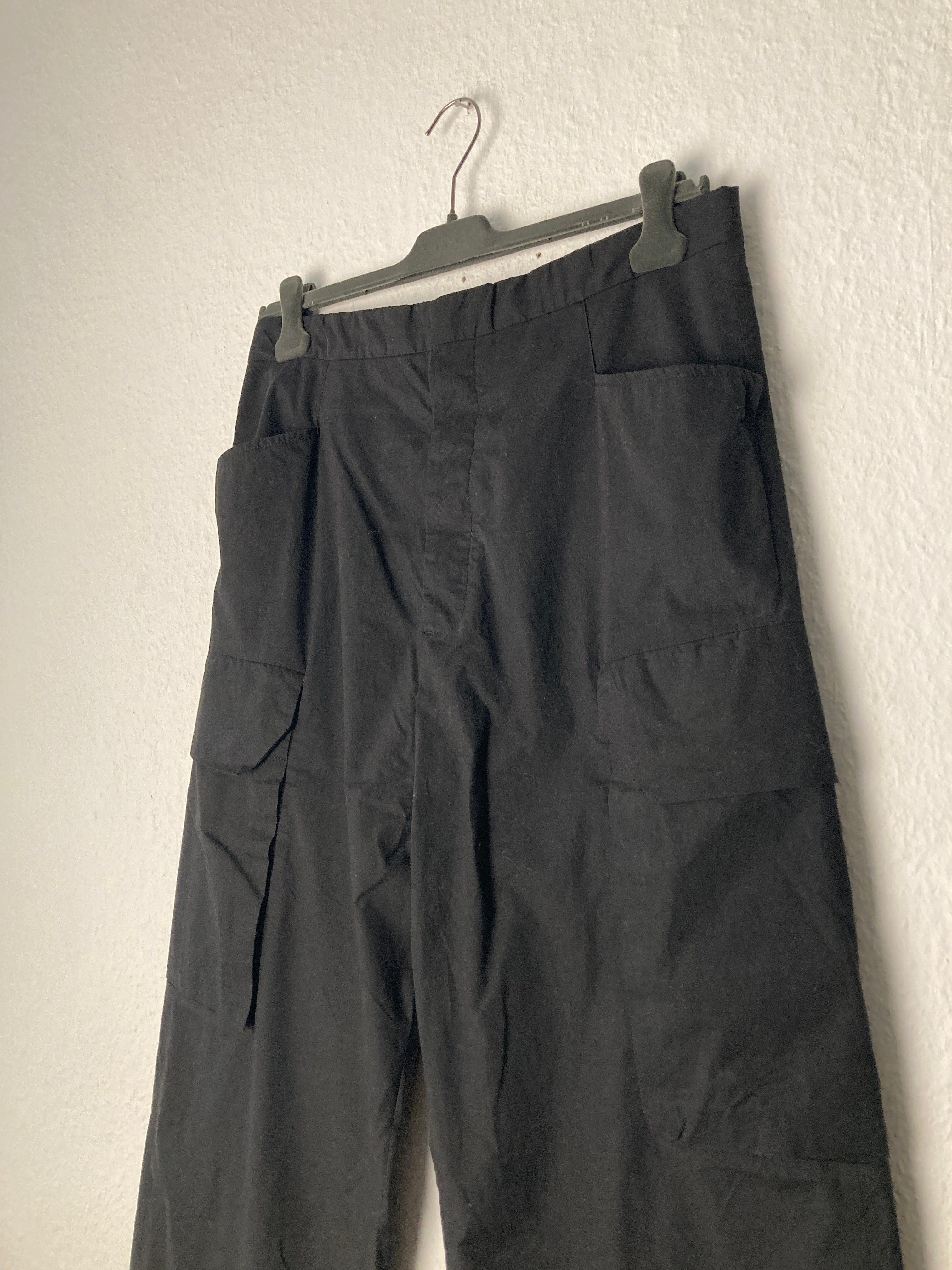 Runway S/S 17 "WALRUS" Wide Leg Cargo Cotton Poplin Pants