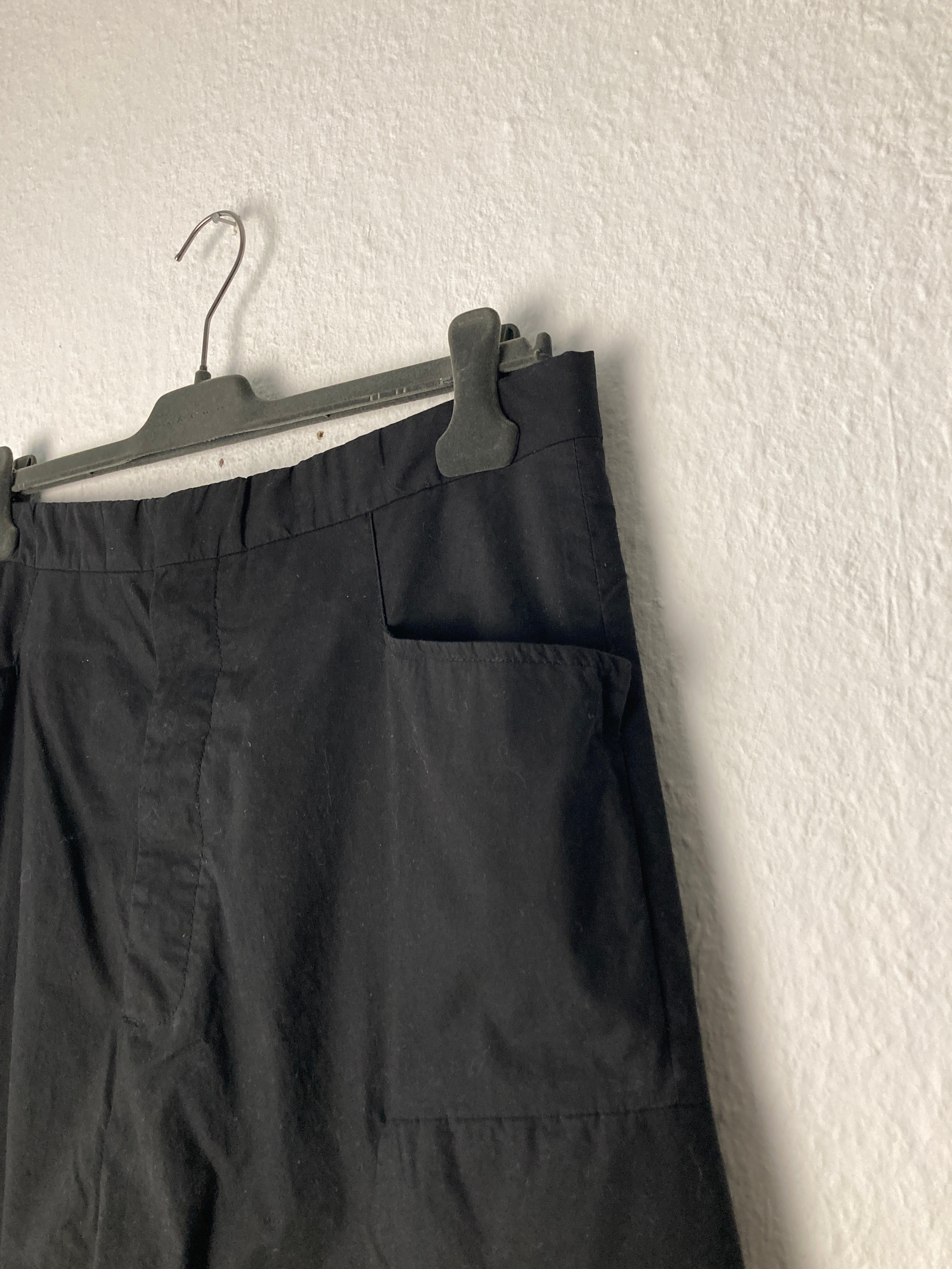 Runway S/S 17 "WALRUS" Wide Leg Cargo Cotton Poplin Pants