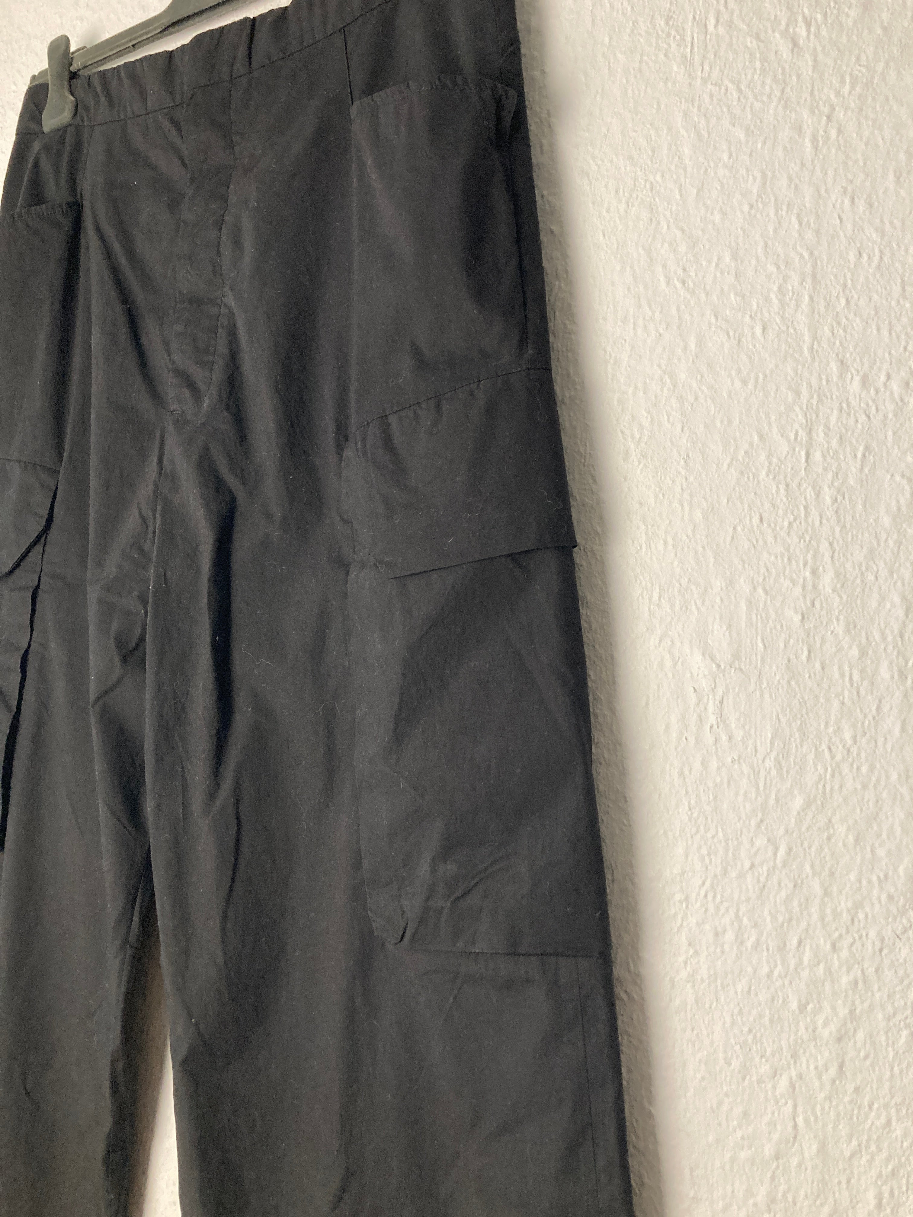 Runway S/S 17 "WALRUS" Wide Leg Cargo Cotton Poplin Pants