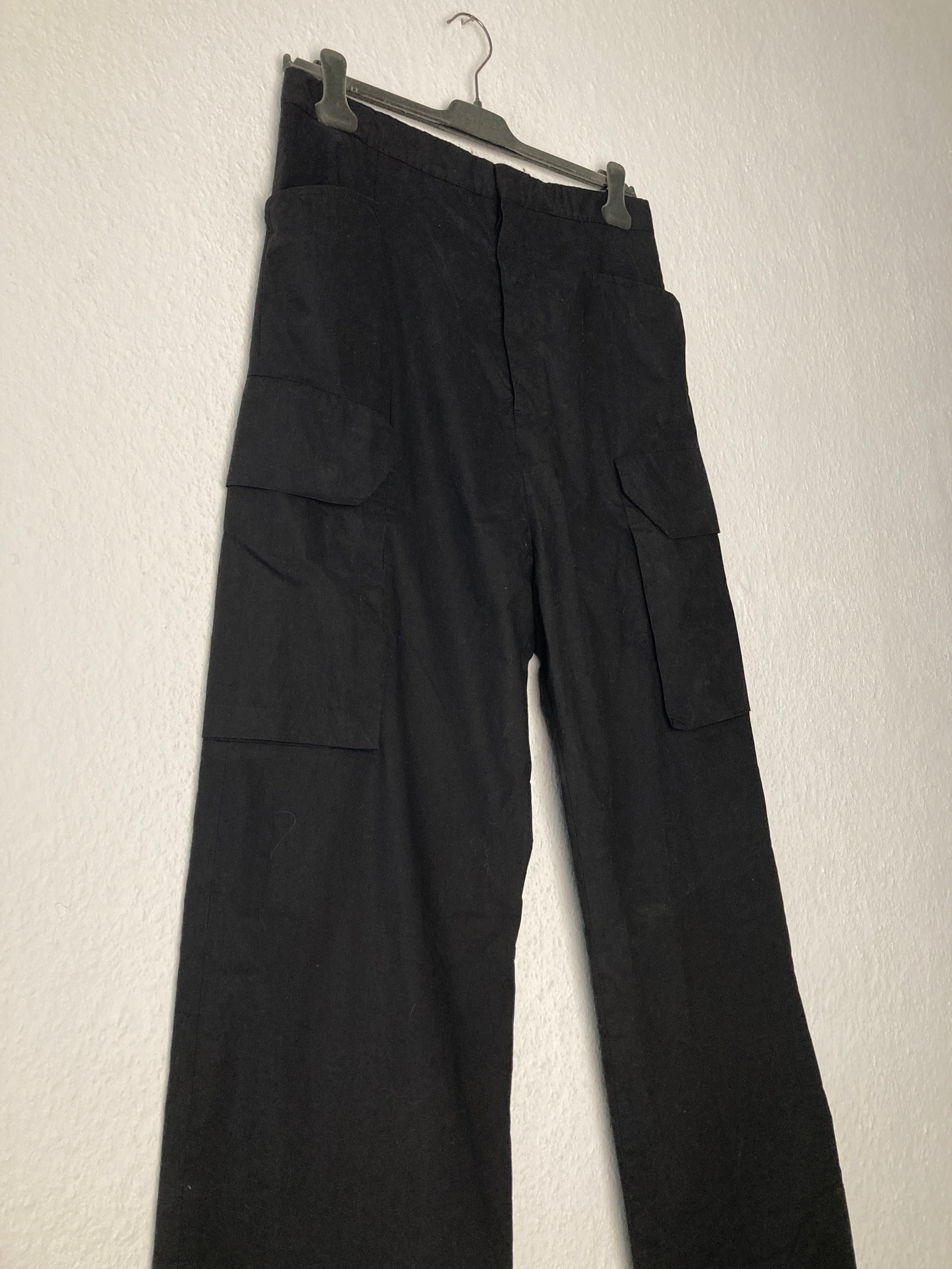 Runway S/S 17 "WALRUS" Wide Leg Cargo Cotton Poplin Pants