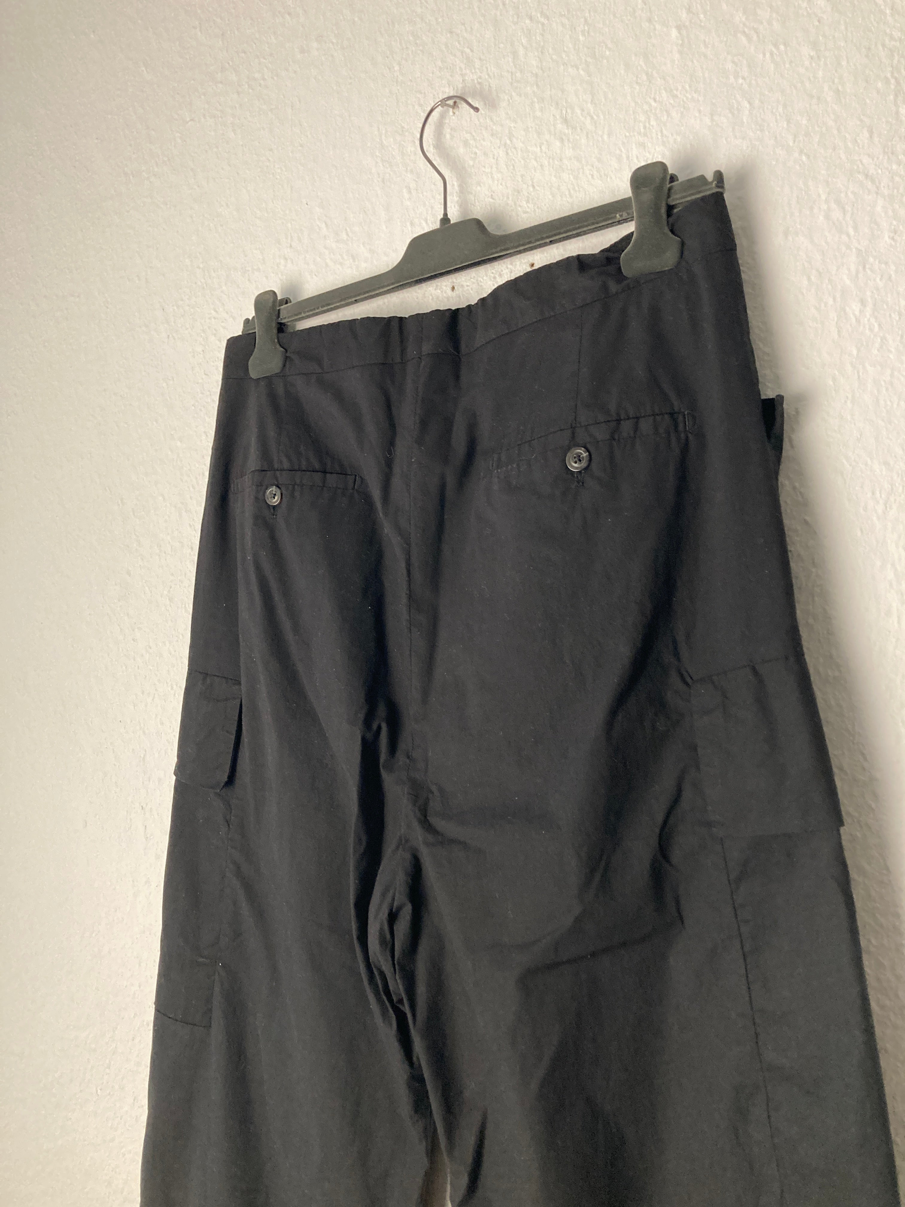 Runway S/S 17 "WALRUS" Wide Leg Cargo Cotton Poplin Pants