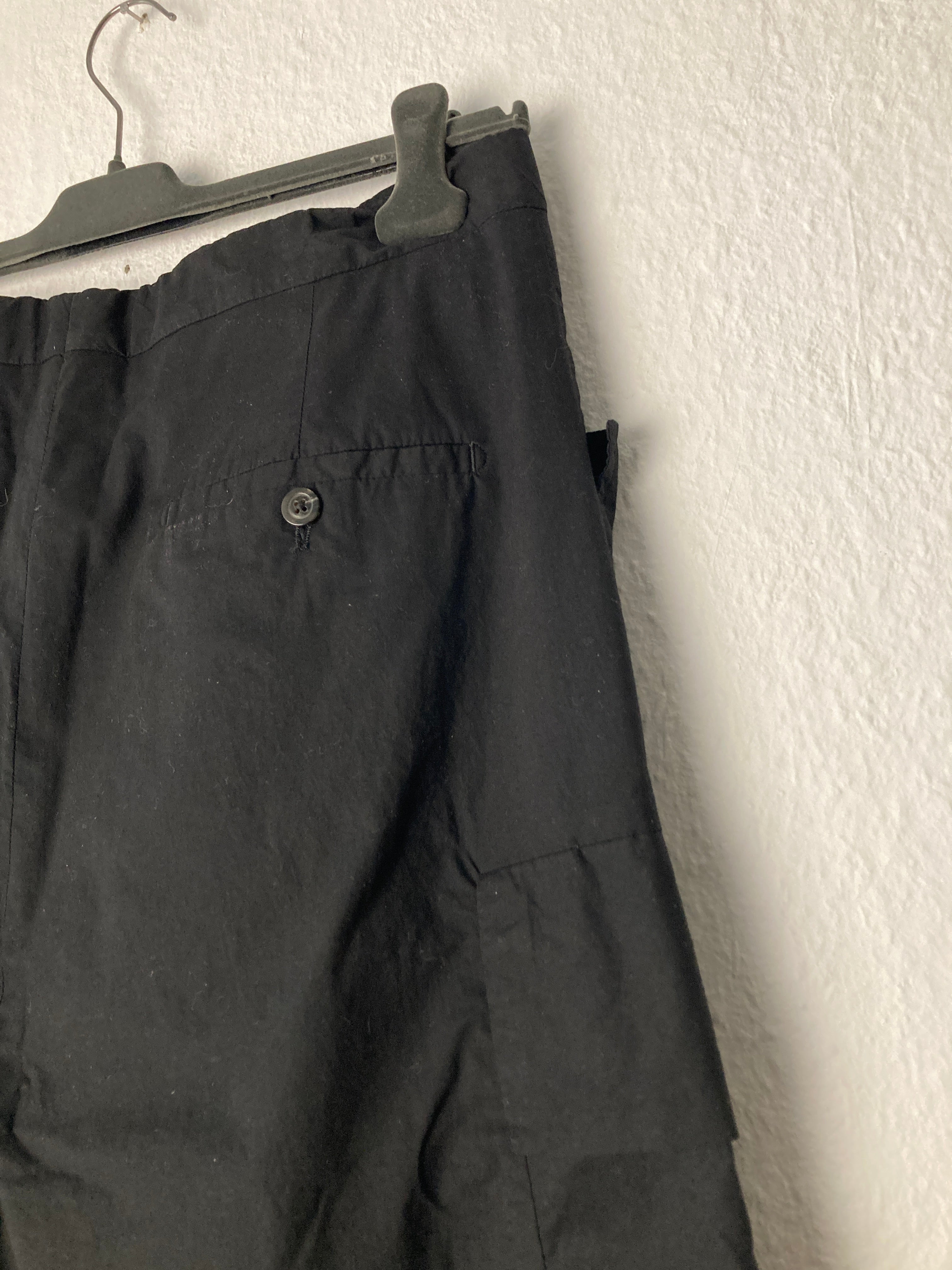 Runway S/S 17 "WALRUS" Wide Leg Cargo Cotton Poplin Pants