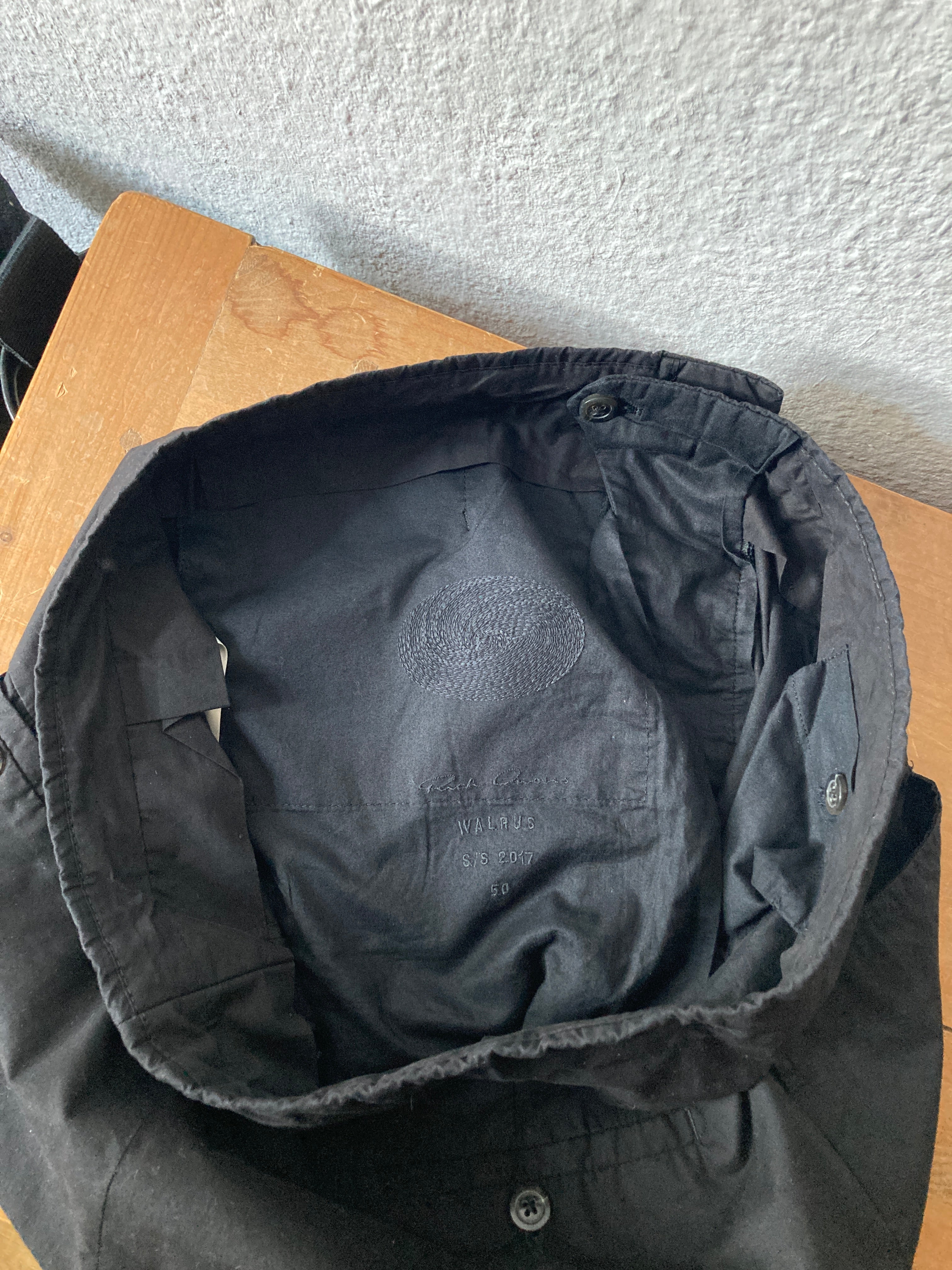 Runway S/S 17 "WALRUS" Wide Leg Cargo Cotton Poplin Pants