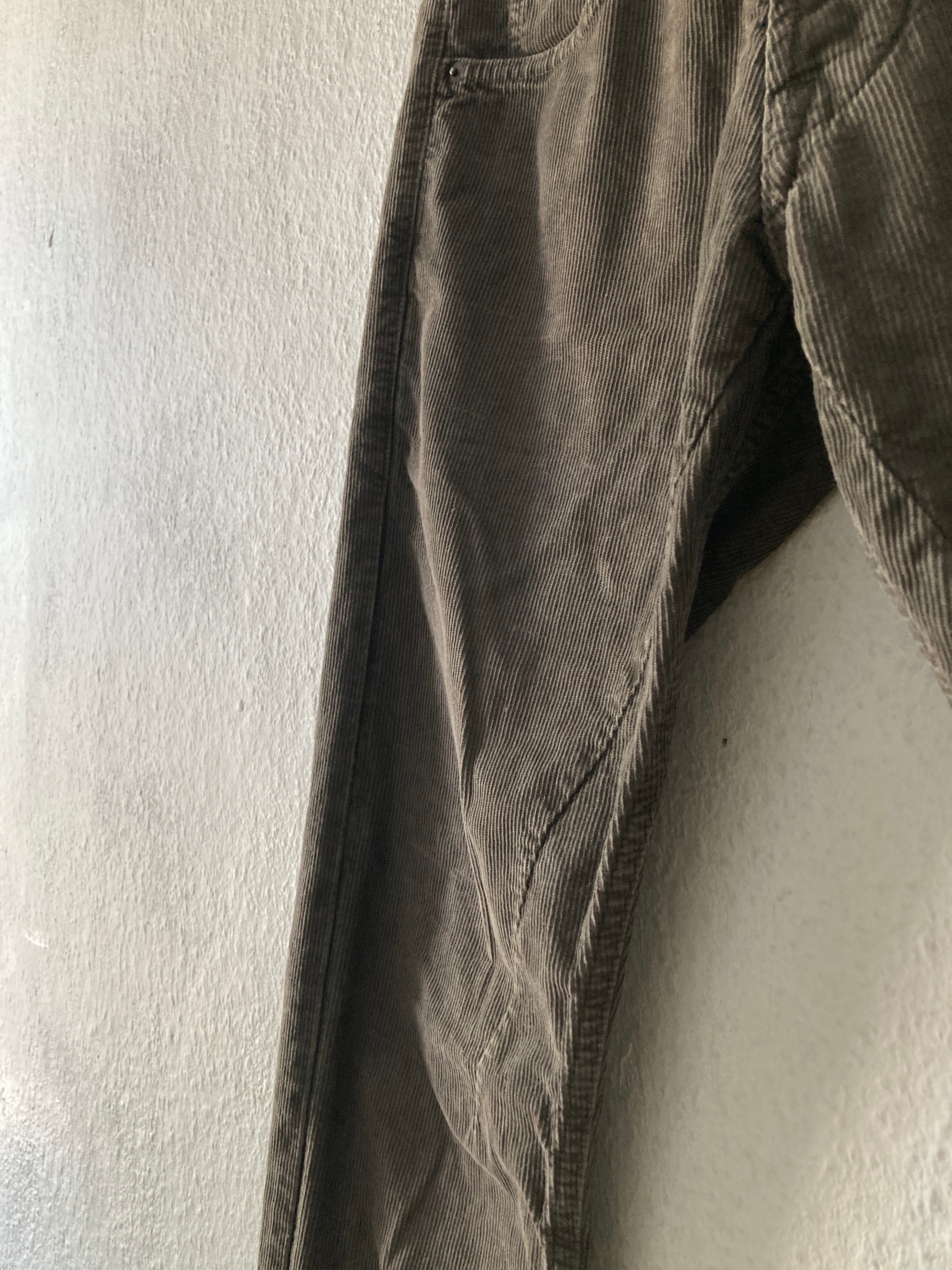 F/W 06 "DUSTULATOR" Dark Dust Detroit Cut Grosgrain Jeans US31
