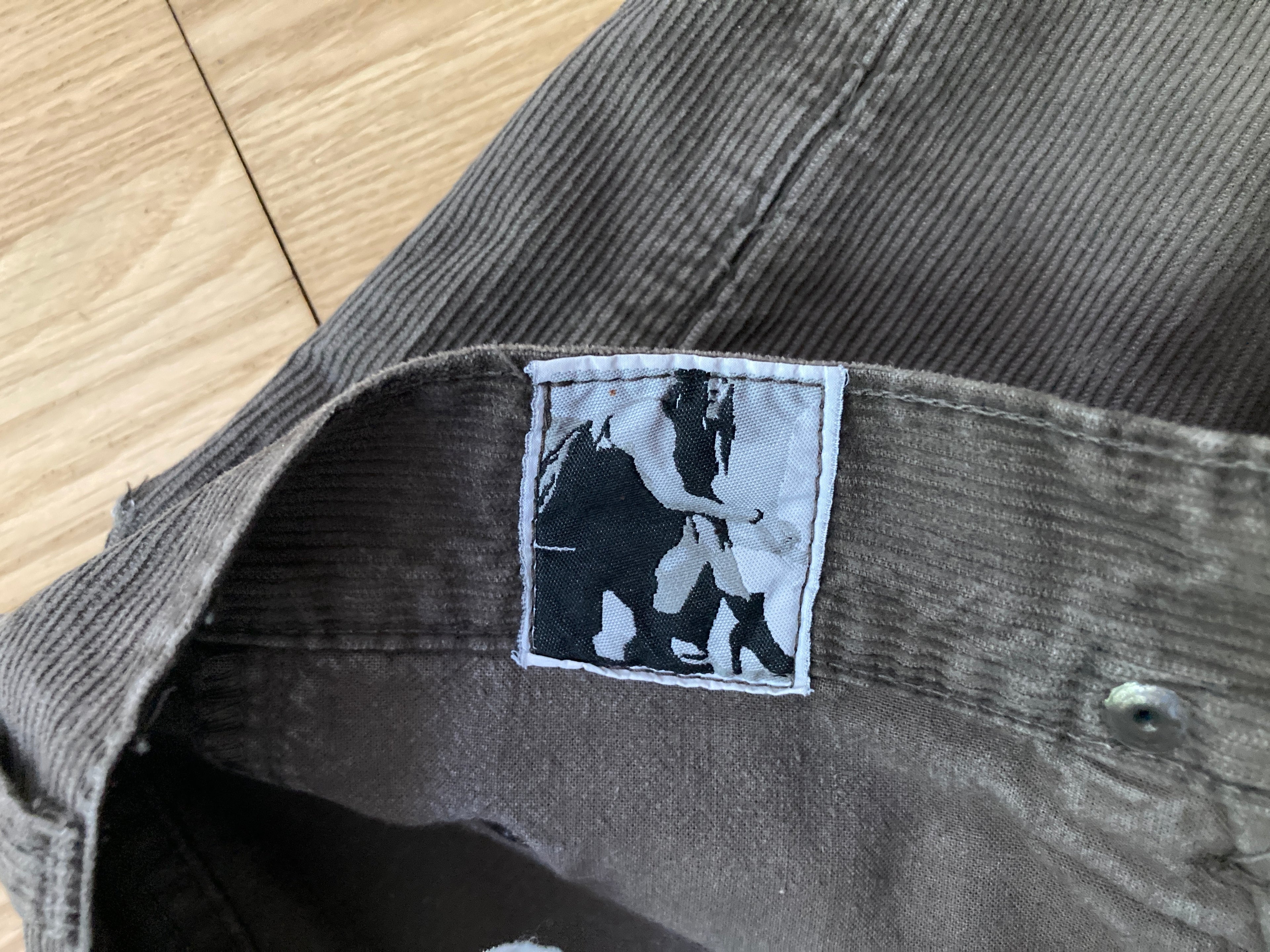 F/W 07 "EXPLODER" Dark Dust Detroit Cut Grosgrain Jeans US31