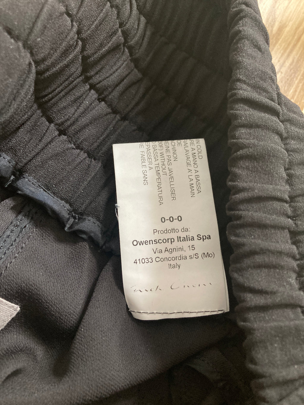 S/S 19 "BABEL" Runway Sample Wool Boxing Shorts