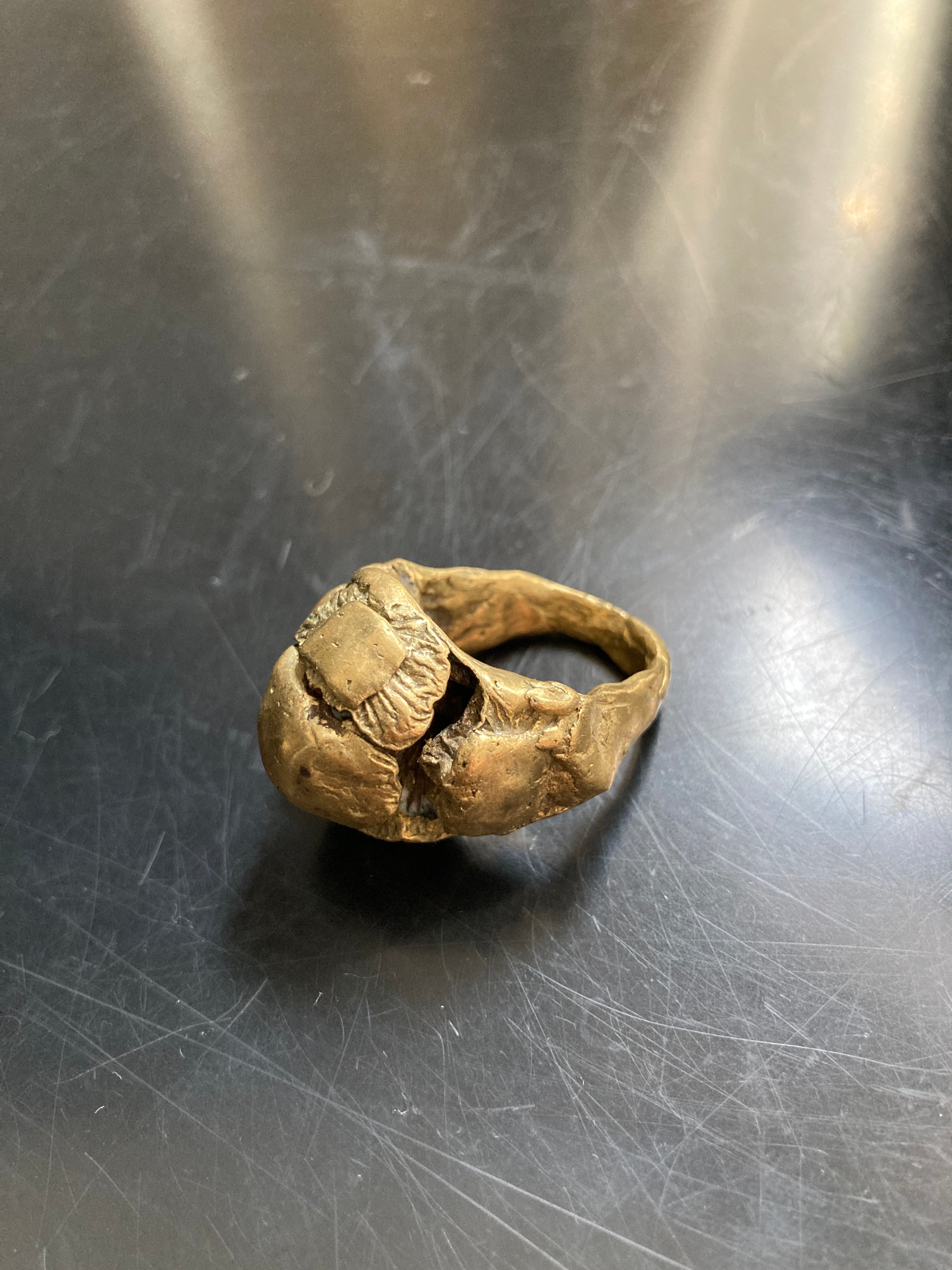 Rick Owens x Christiane Billet pre-Hunrod limited Bronze Ring