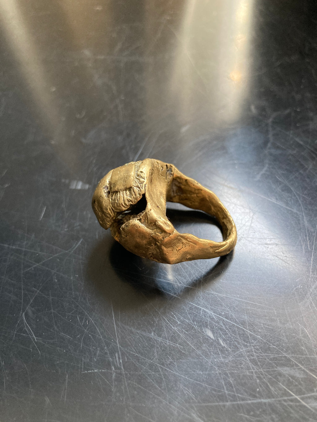Rick Owens x Christiane Billet pre-Hunrod limited Bronze Ring