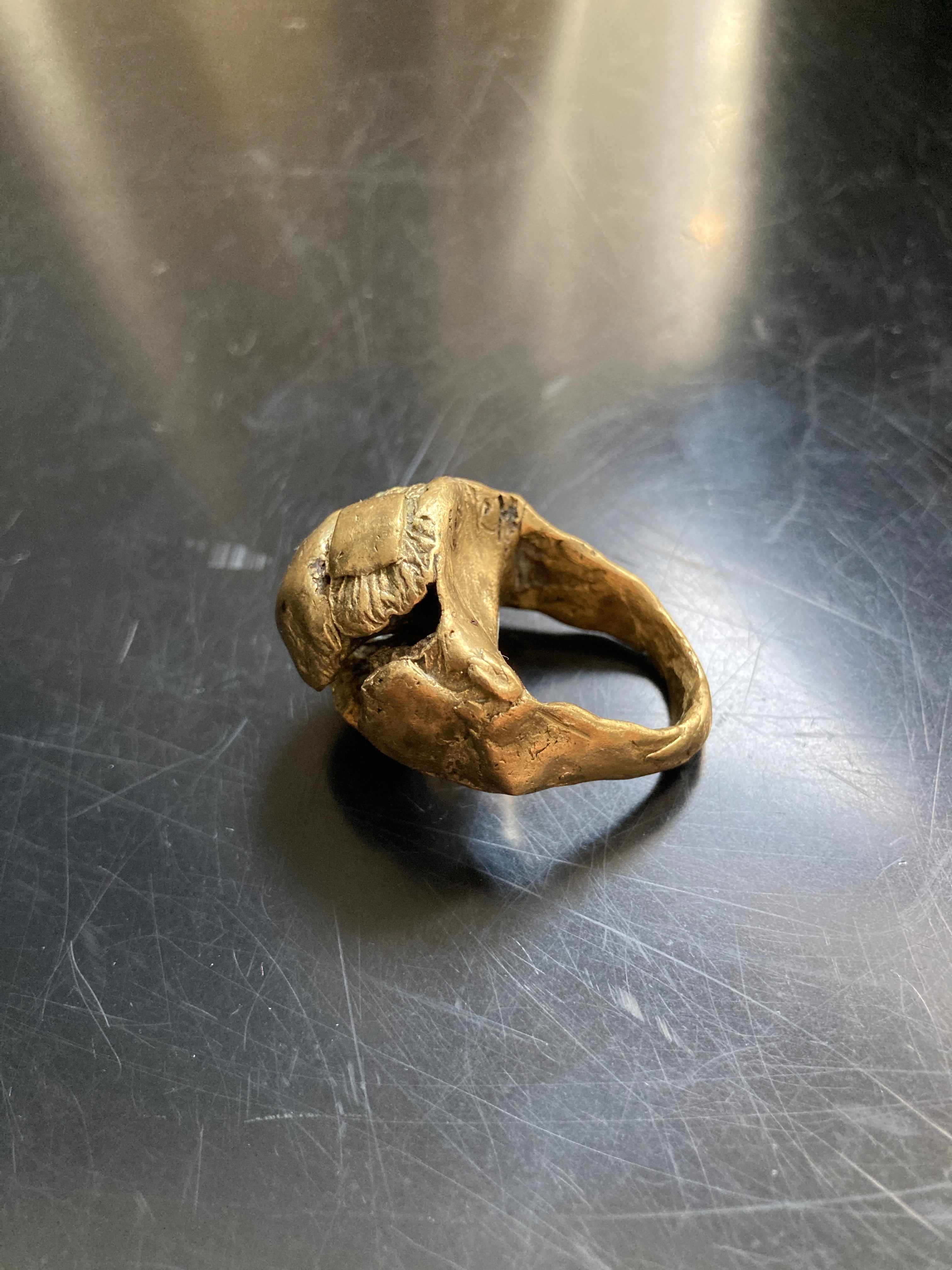 Rick Owens x Christiane Billet pre-Hunrod limited Bronze Ring