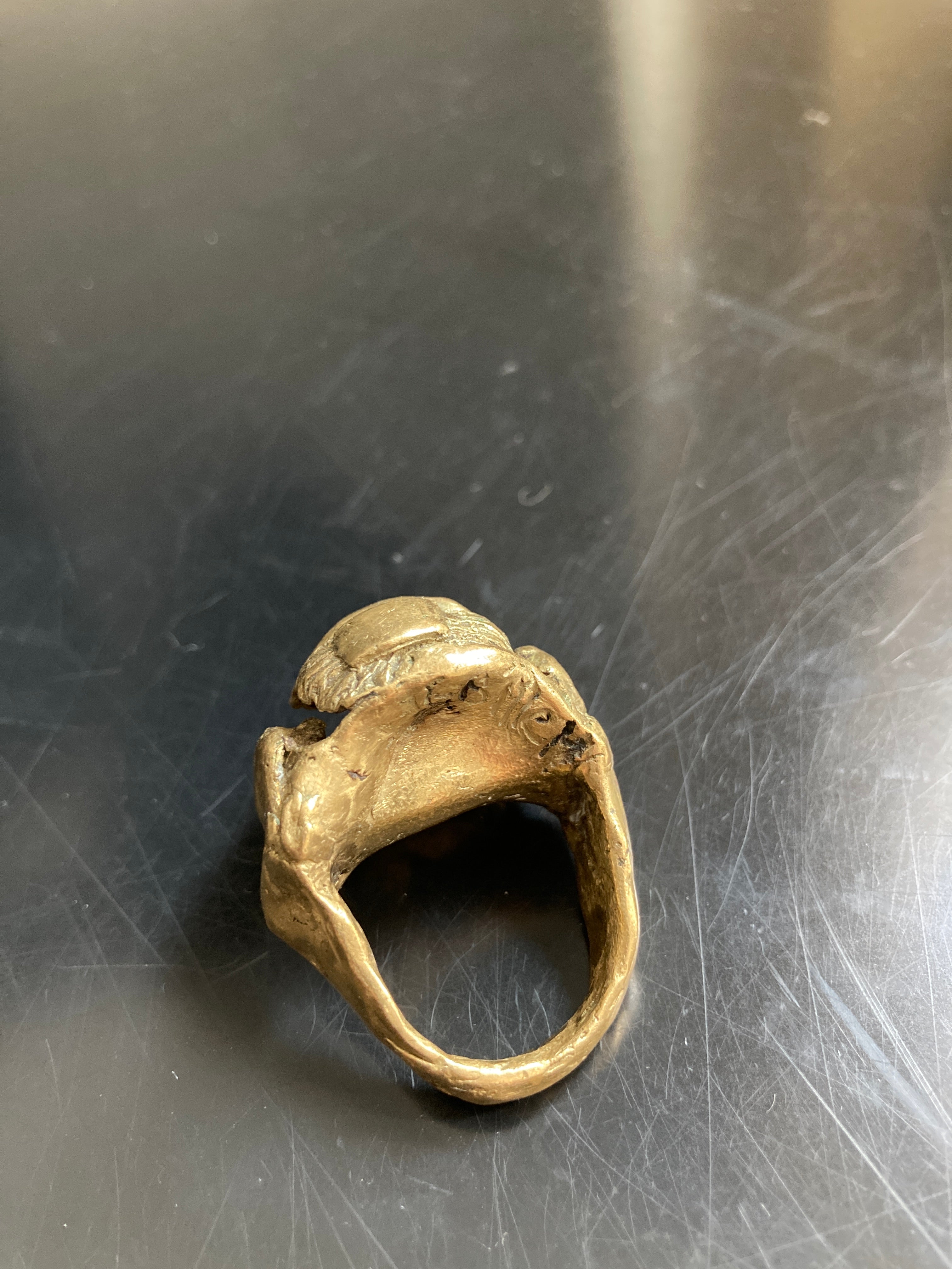 Rick Owens x Christiane Billet pre-Hunrod limited Bronze Ring