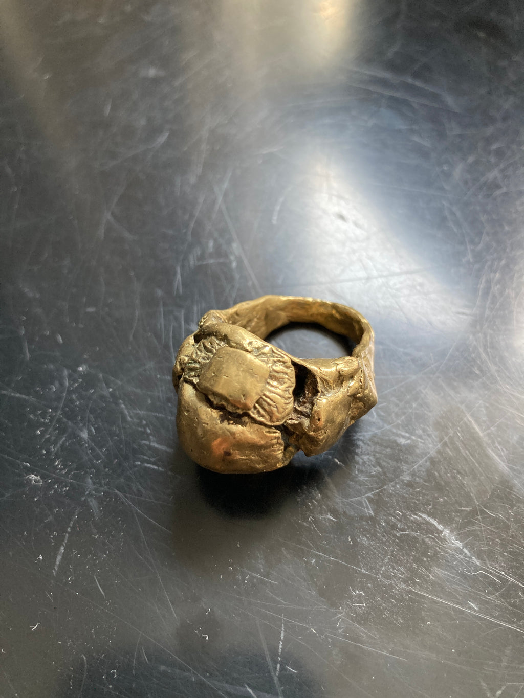 Rick Owens x Christiane Billet pre-Hunrod limited Bronze Ring