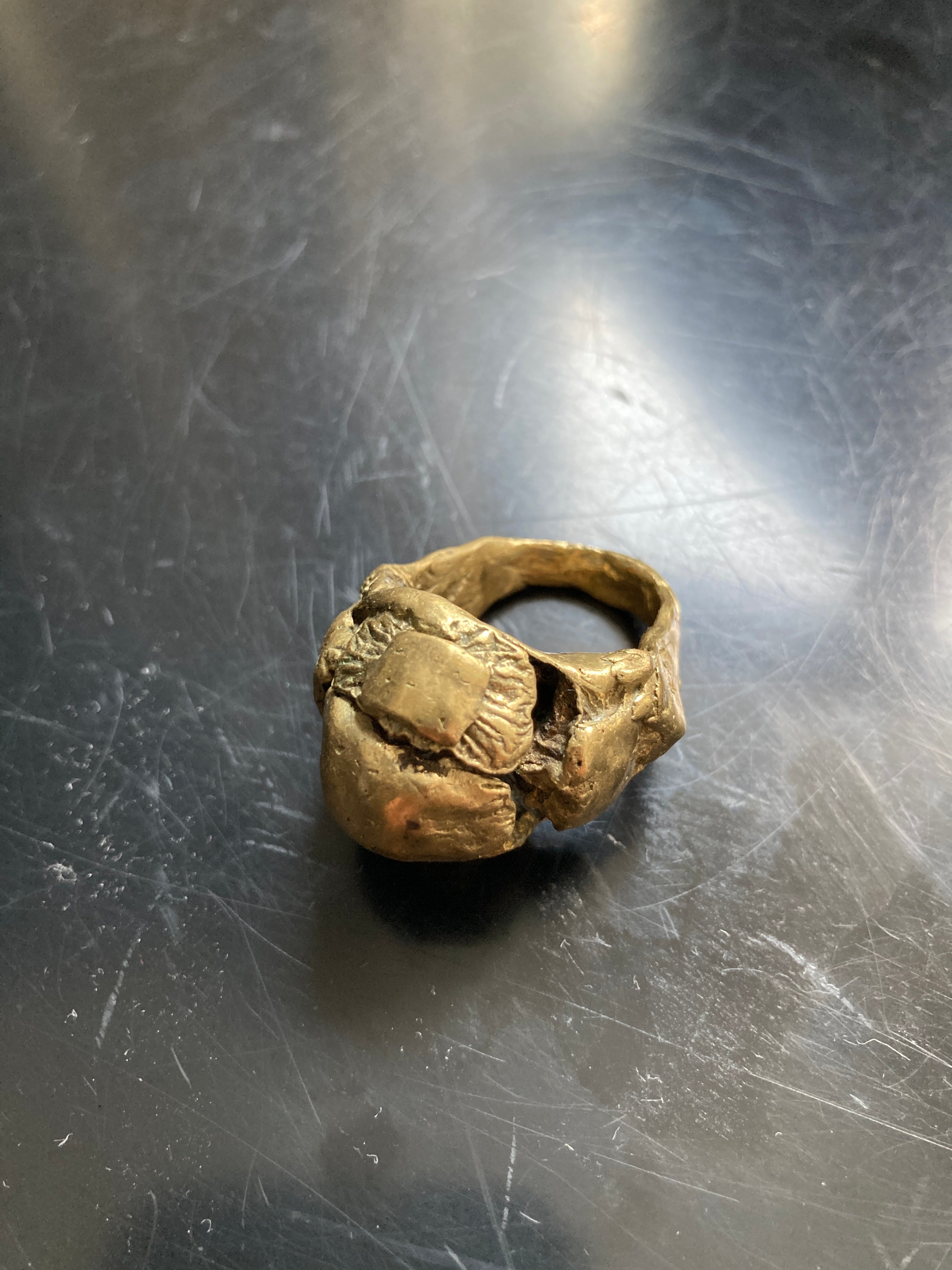 Rick Owens x Christiane Billet pre-Hunrod limited Bronze Ring