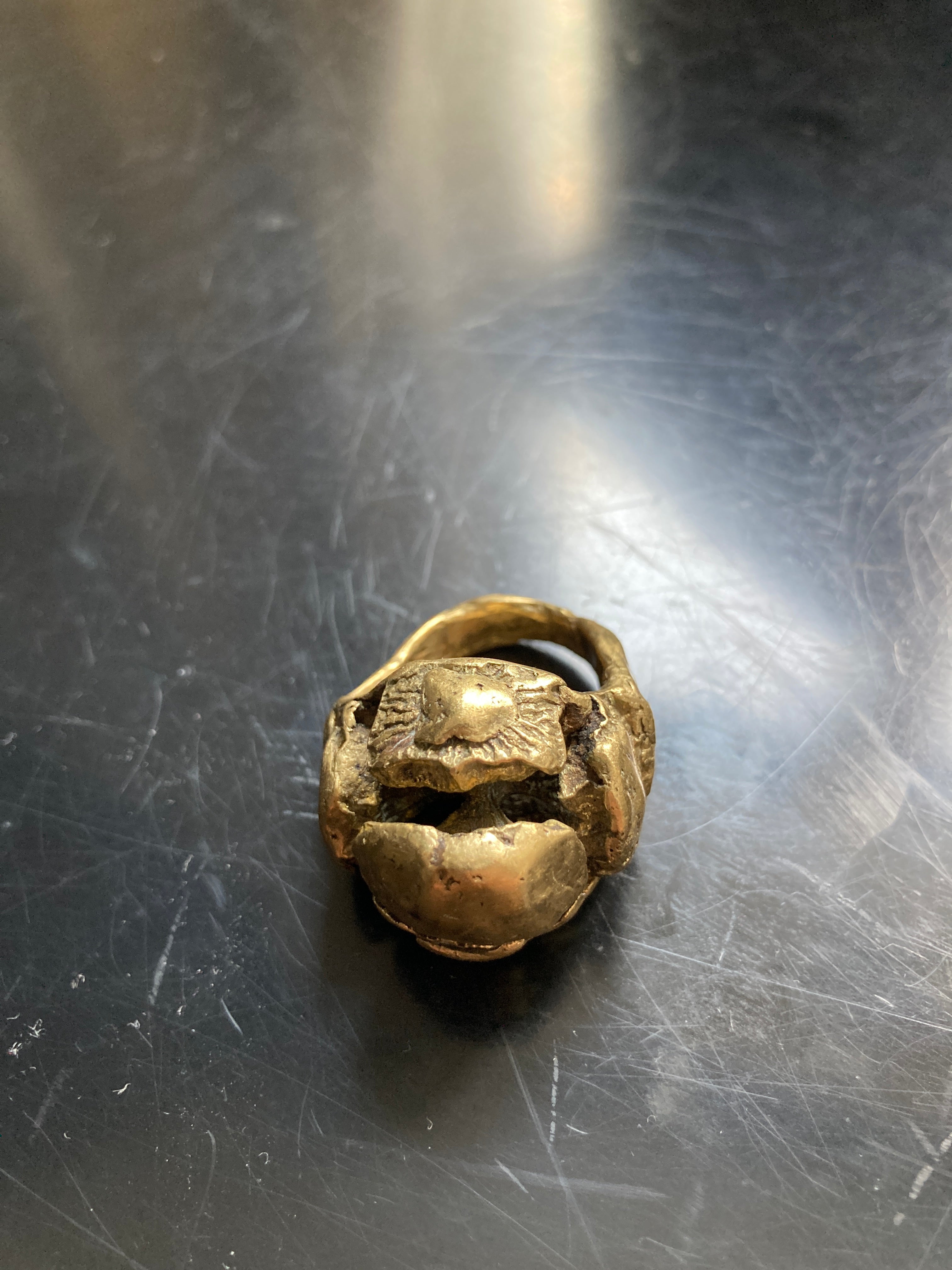 Rick Owens x Christiane Billet pre-Hunrod limited Bronze Ring