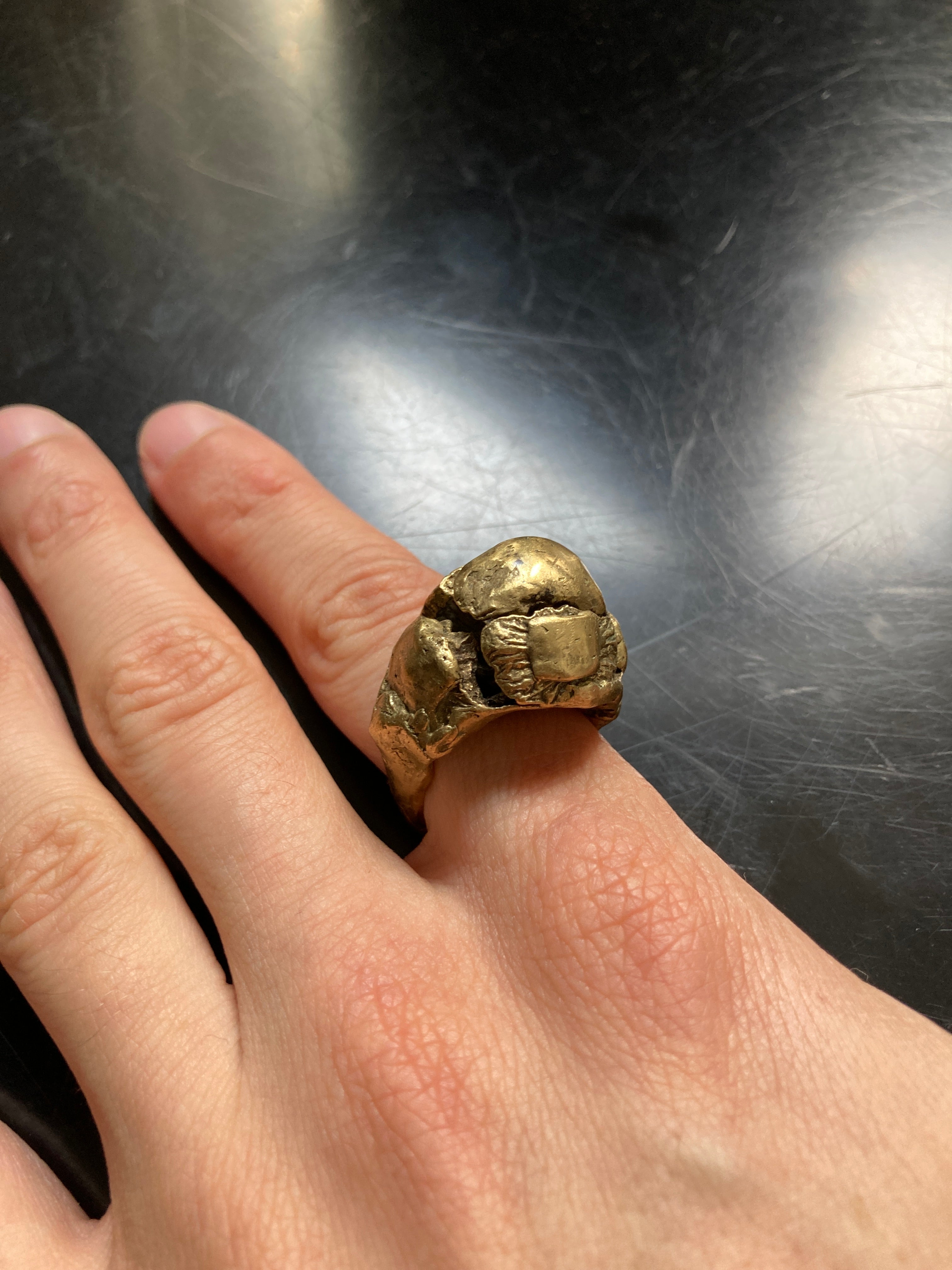 Rick Owens x Christiane Billet pre-Hunrod limited Bronze Ring