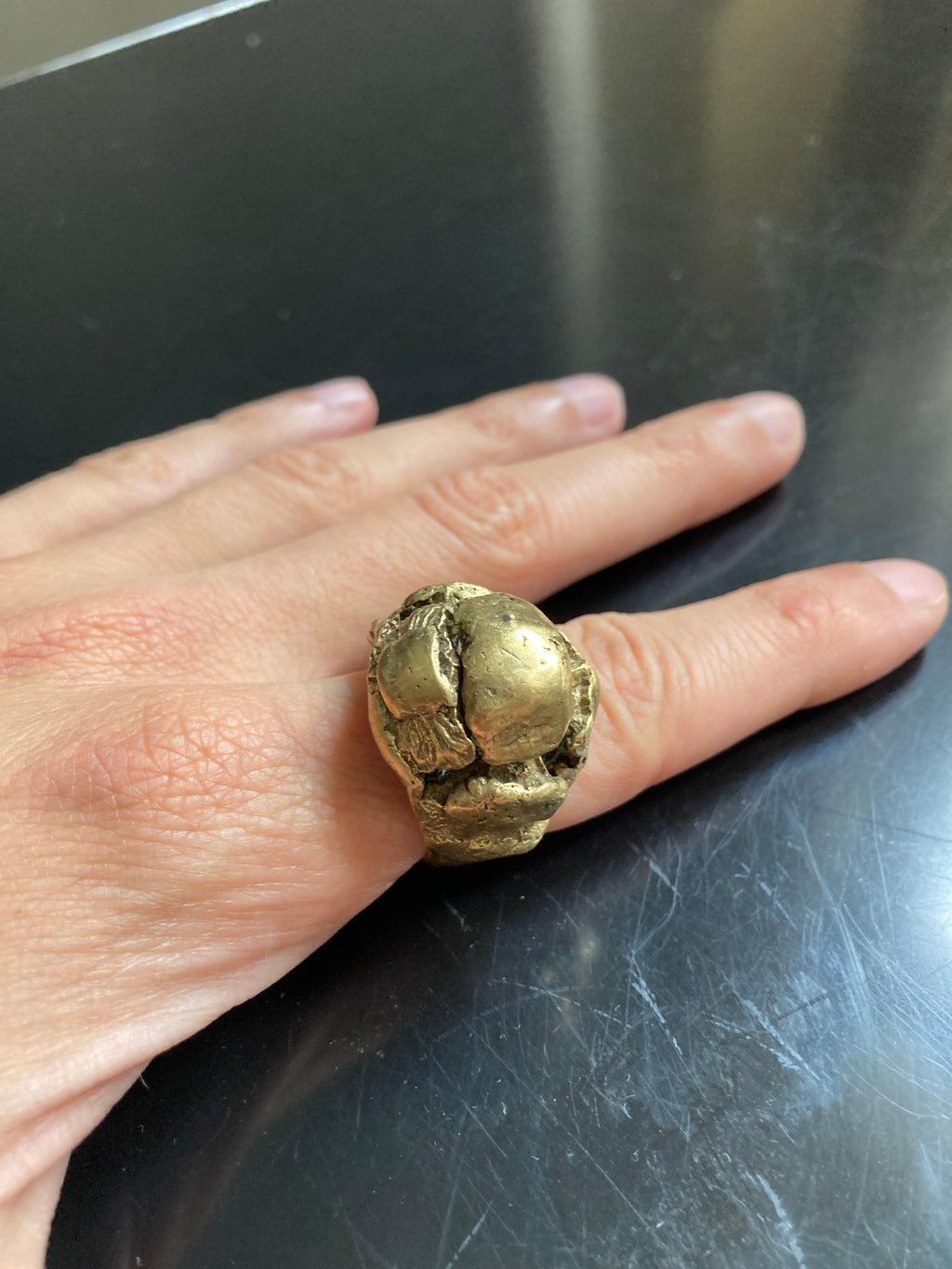 Rick Owens x Christiane Billet pre-Hunrod limited Bronze Ring