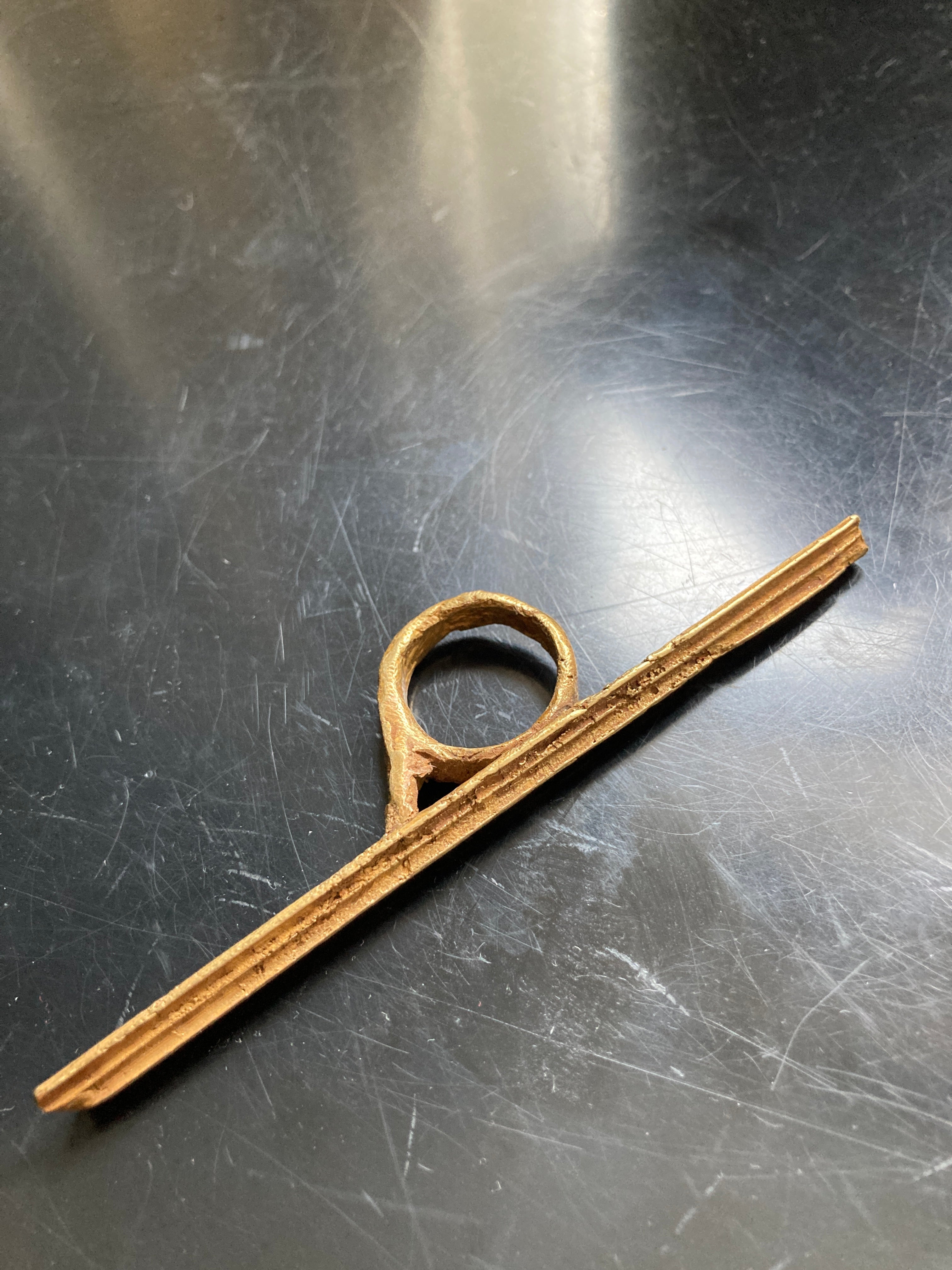 Rick Owens x Christiane Billet pre-Hunrod limited Bronze Ring