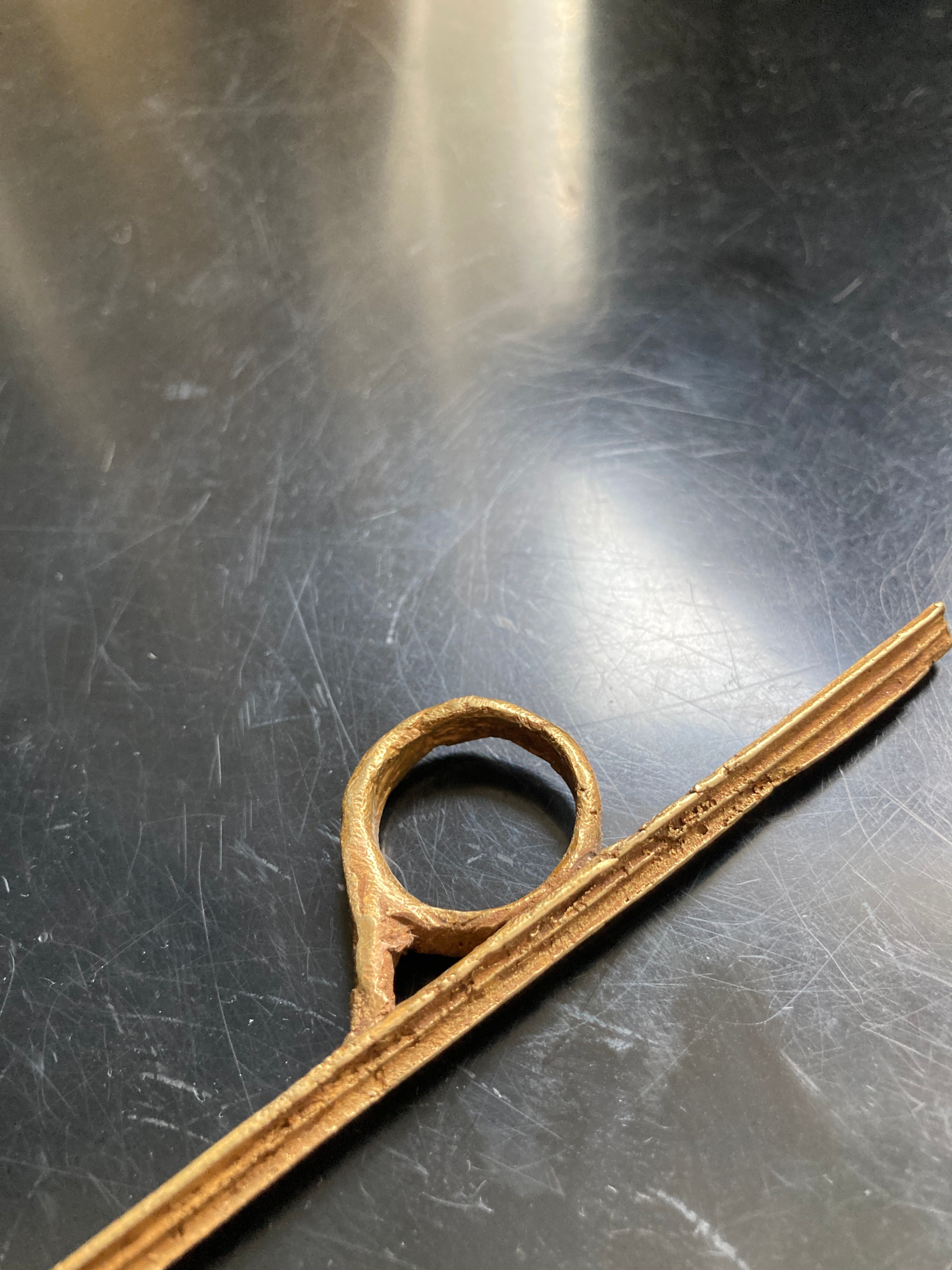 Rick Owens x Christiane Billet pre-Hunrod limited Bronze Ring