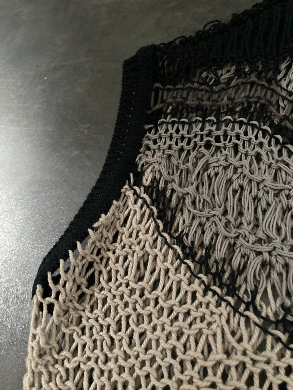 S/S 13 "ISLAND" Psycho Knit Sleeveless Turtleneck