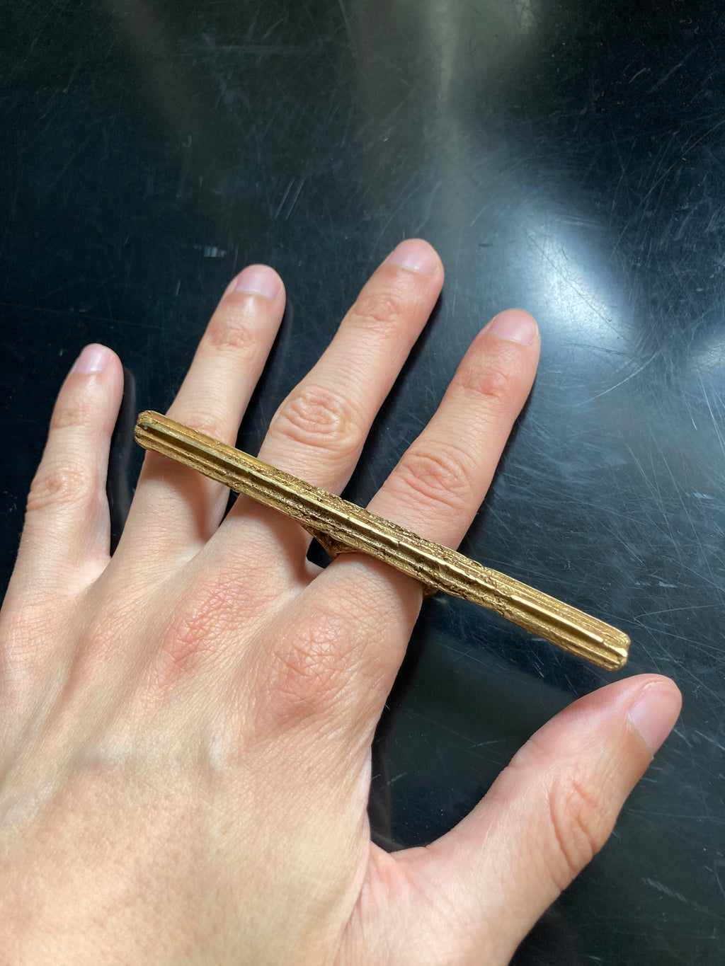 Rick Owens x Christiane Billet pre-Hunrod limited Bronze Ring