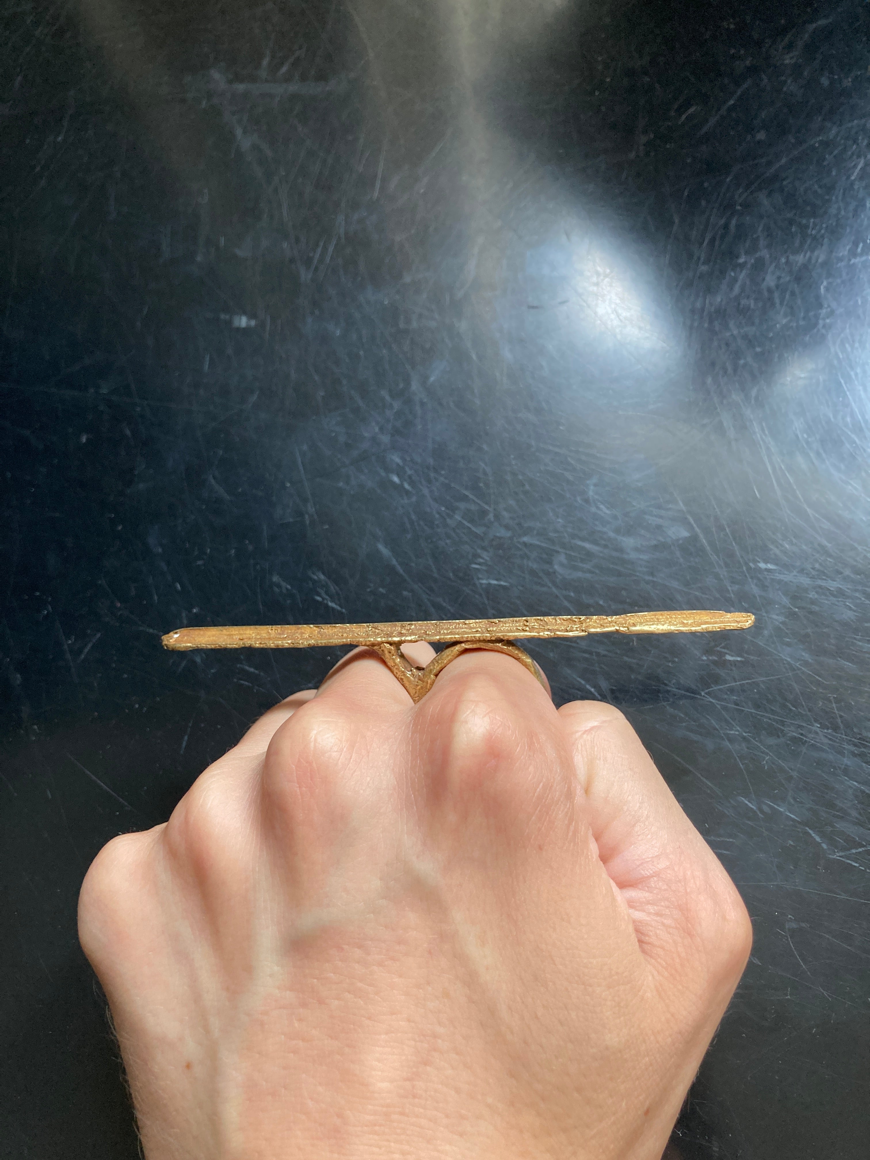 Rick Owens x Christiane Billet pre-Hunrod limited Bronze Ring