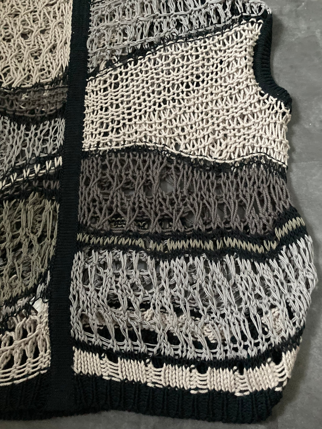 S/S 13 "ISLAND" Psycho Knit Sleeveless Turtleneck