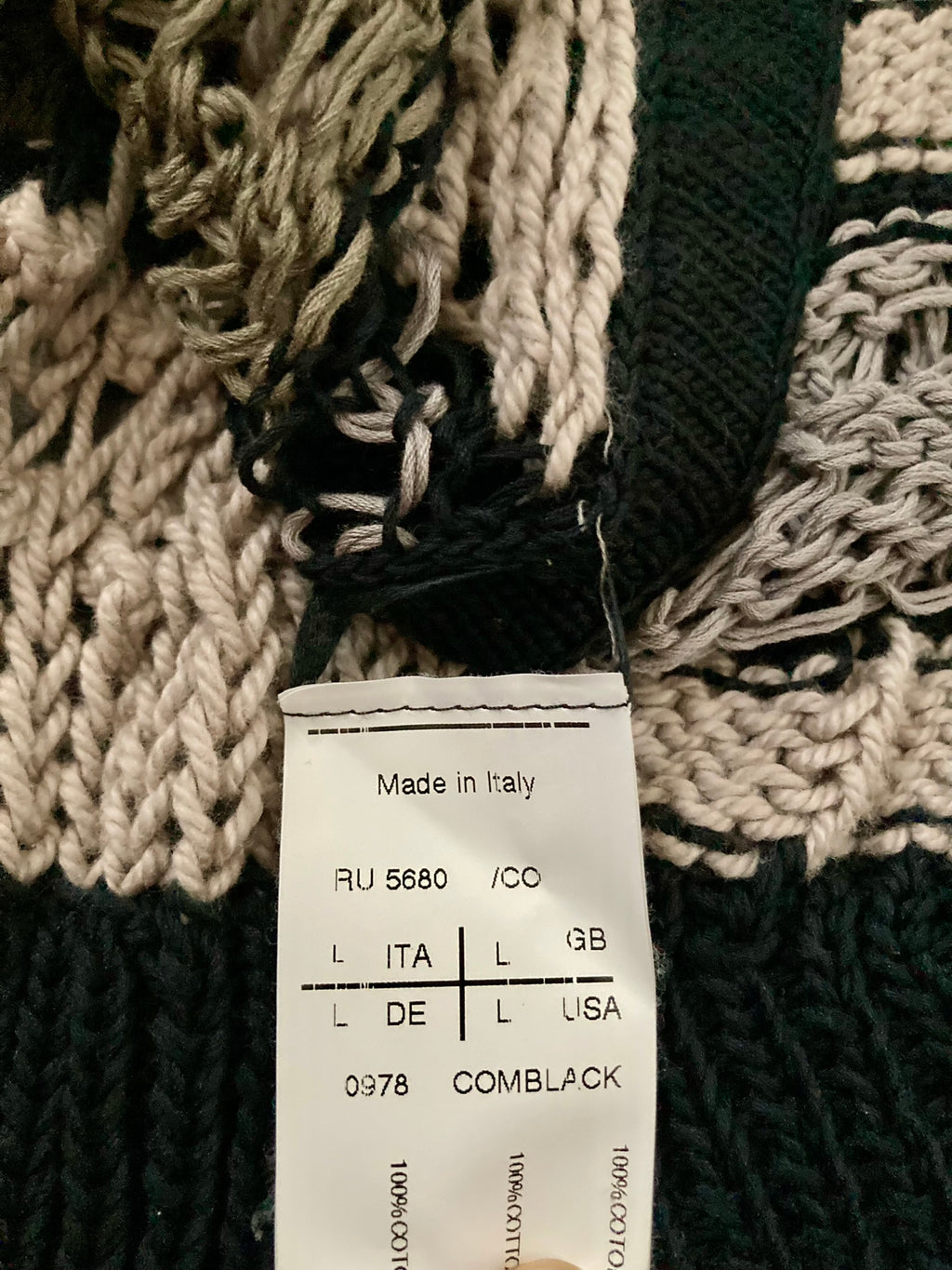 S/S 13 "ISLAND" Psycho Knit Sleeveless Turtleneck