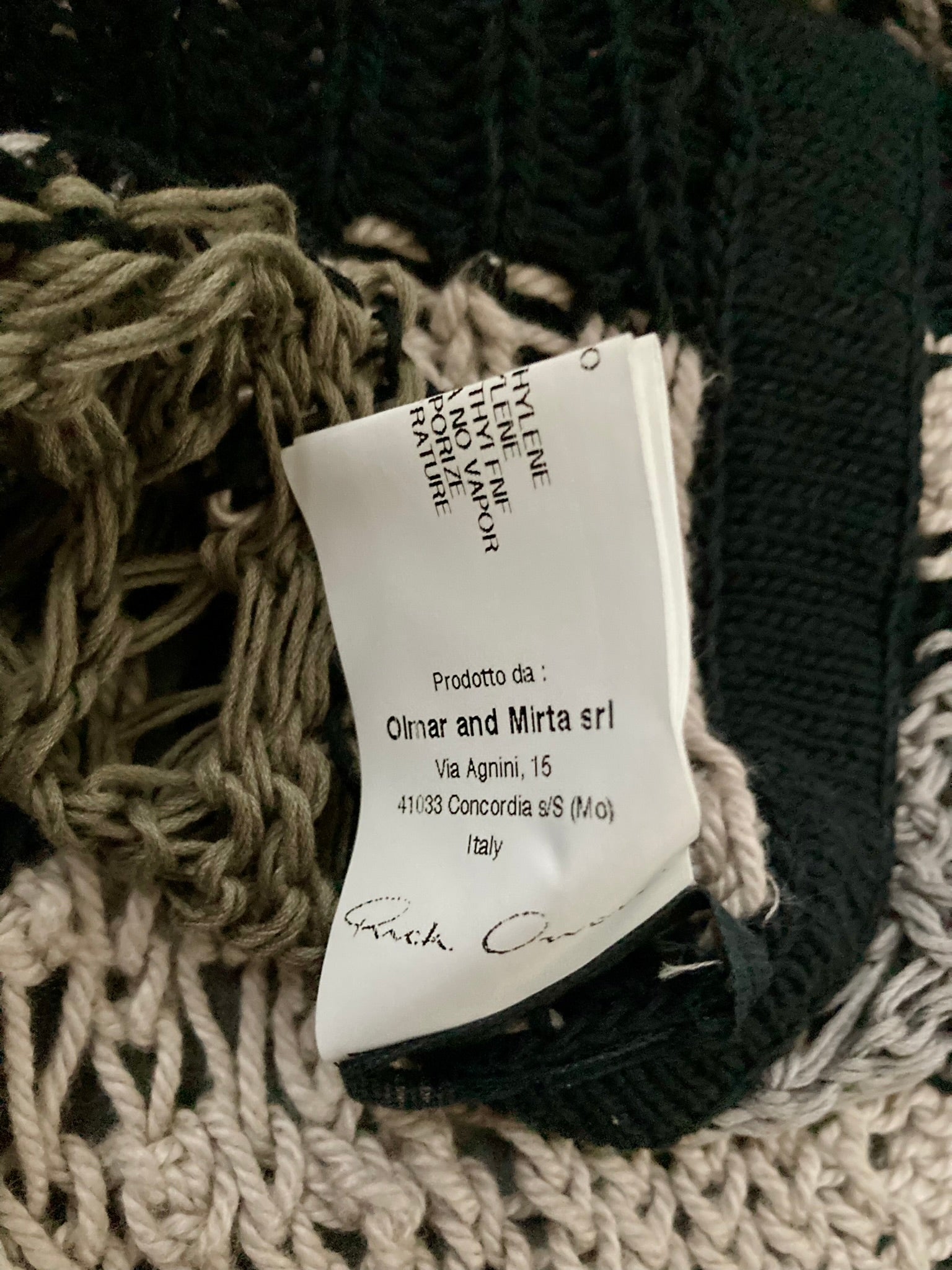 S/S 13 "ISLAND" Psycho Knit Sleeveless Turtleneck